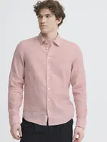 Casual Friday Casual Friday Estrup Long Sleeve Linen Mix Shirt - Jester Red