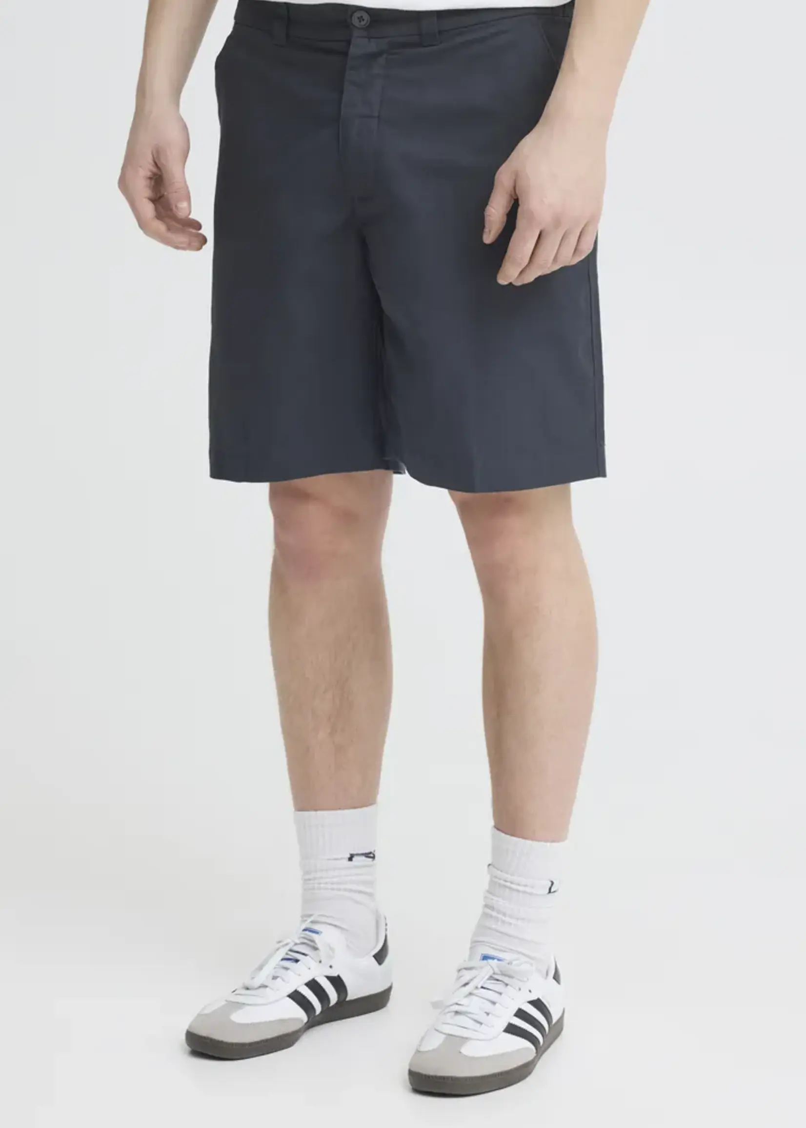 Casual Friday Casual Friday Sarup Linen Mix Shorts - Dark Navy