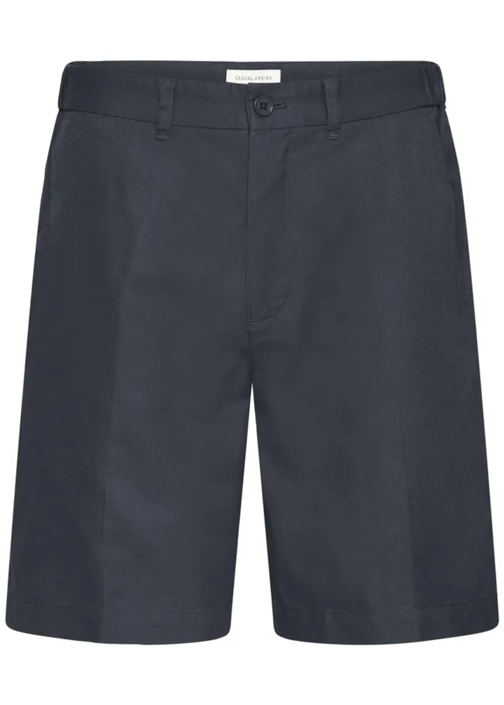 Casual Friday Casual Friday Shorts En Mélange De Lin Sarup - Marine Foncé