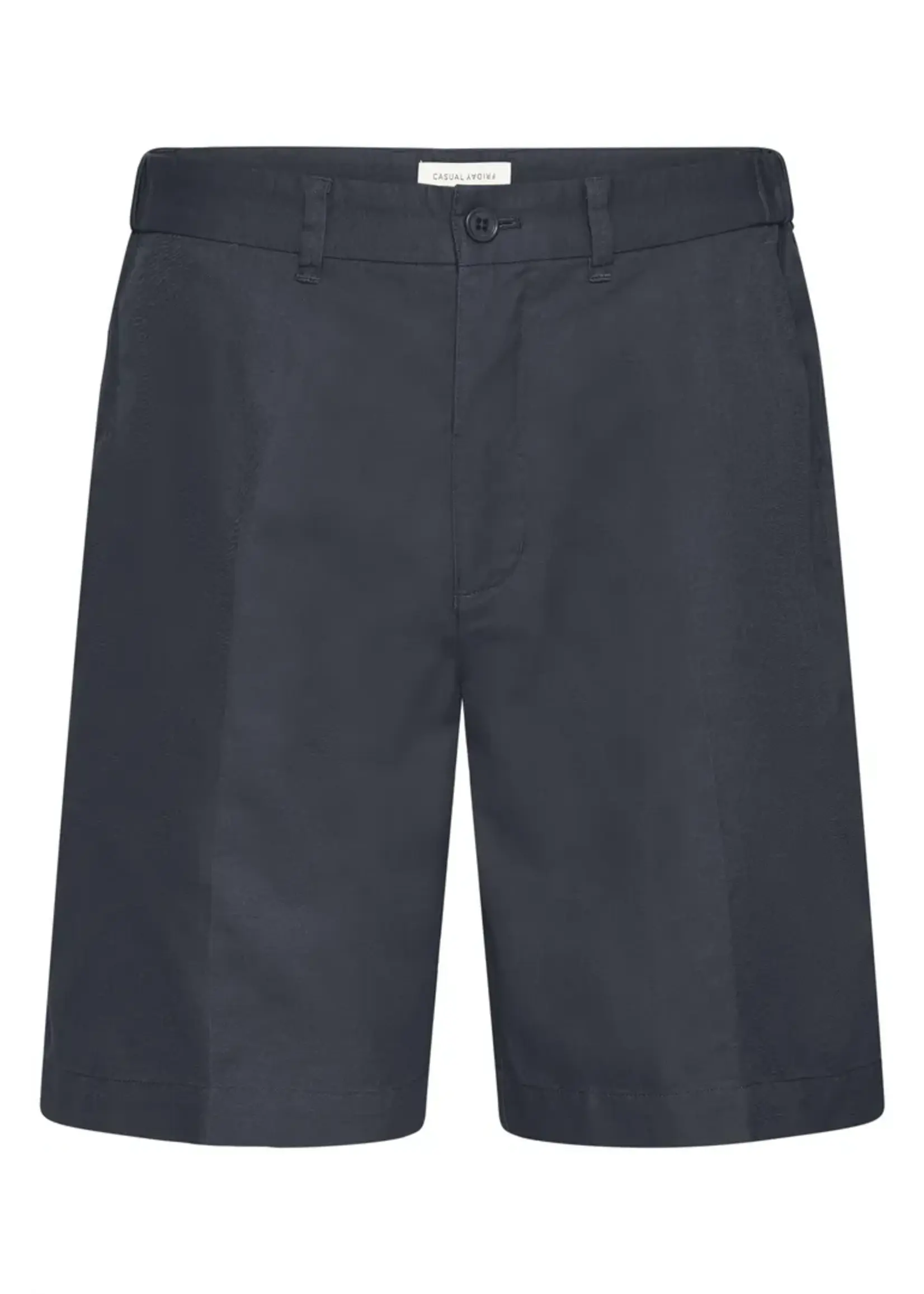 Casual Friday Casual Friday Shorts En Mélange De Lin Sarup - Marine Foncé