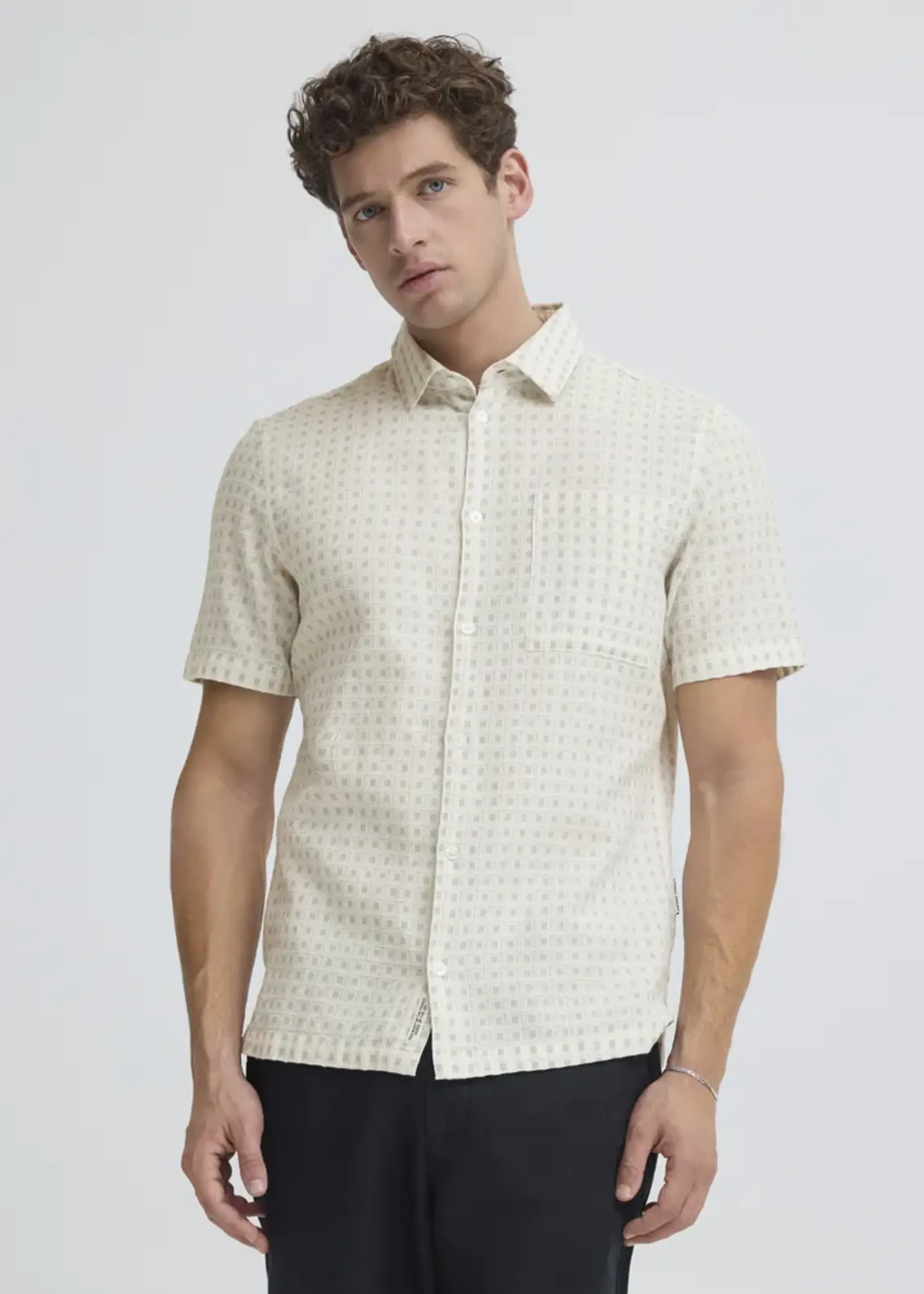 Casual Friday Casual Friday Chemise Manches Courtes Stai  - Marshmallow