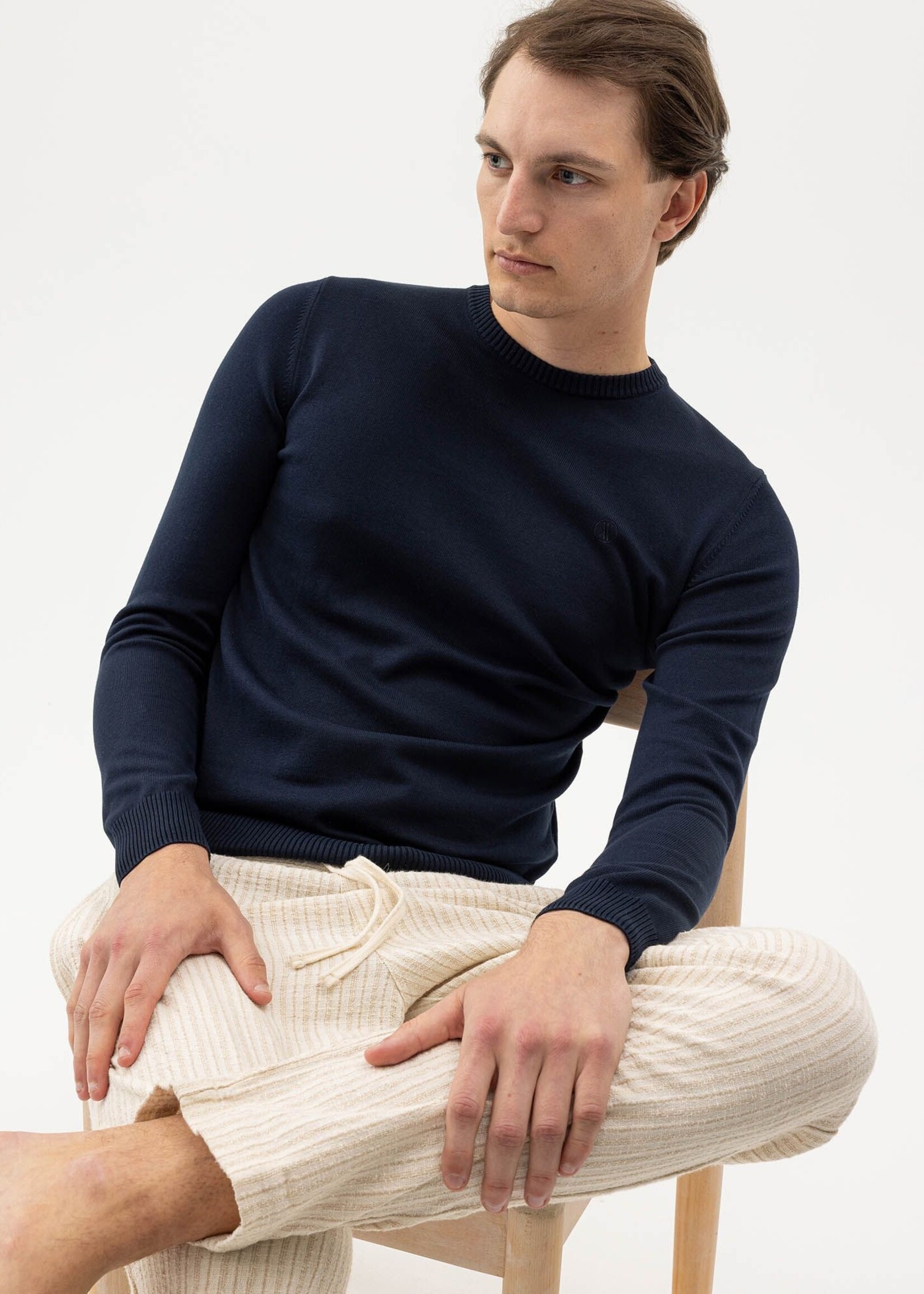 Holebrook Holebrook Chandail Crewneck Holger - Marine