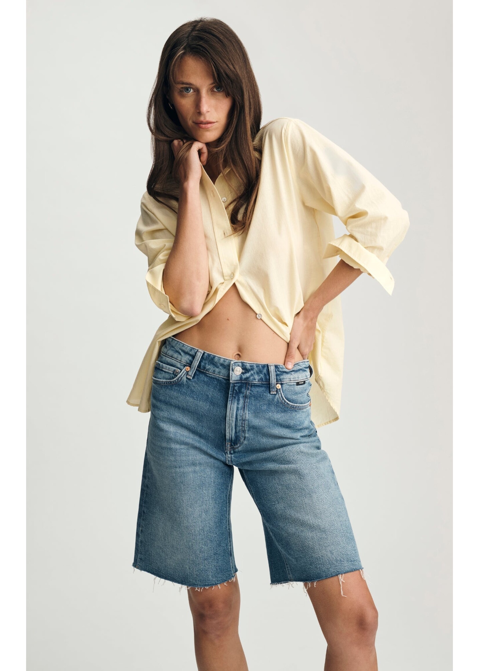 Mavi MAVI Erika Bermuda Shorts - Classic Blue