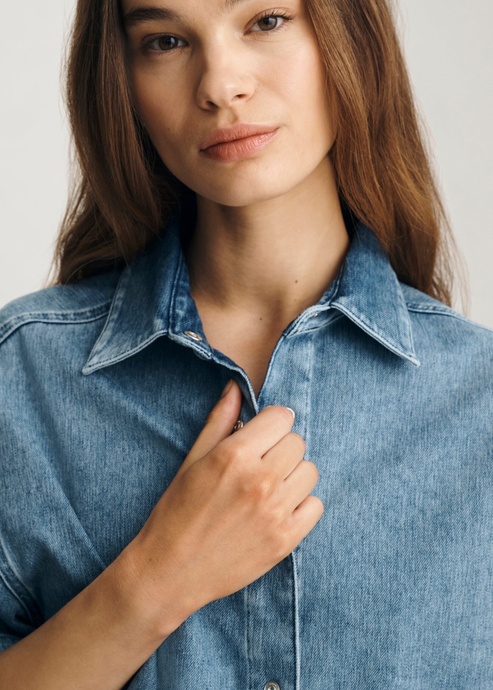 Mavi MAVI Chemise En Denim Jessie - Mid Move