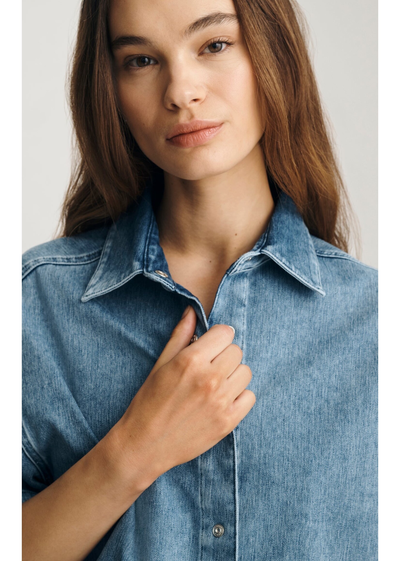 Mavi MAVI Chemise En Denim Jessie - Mid Move