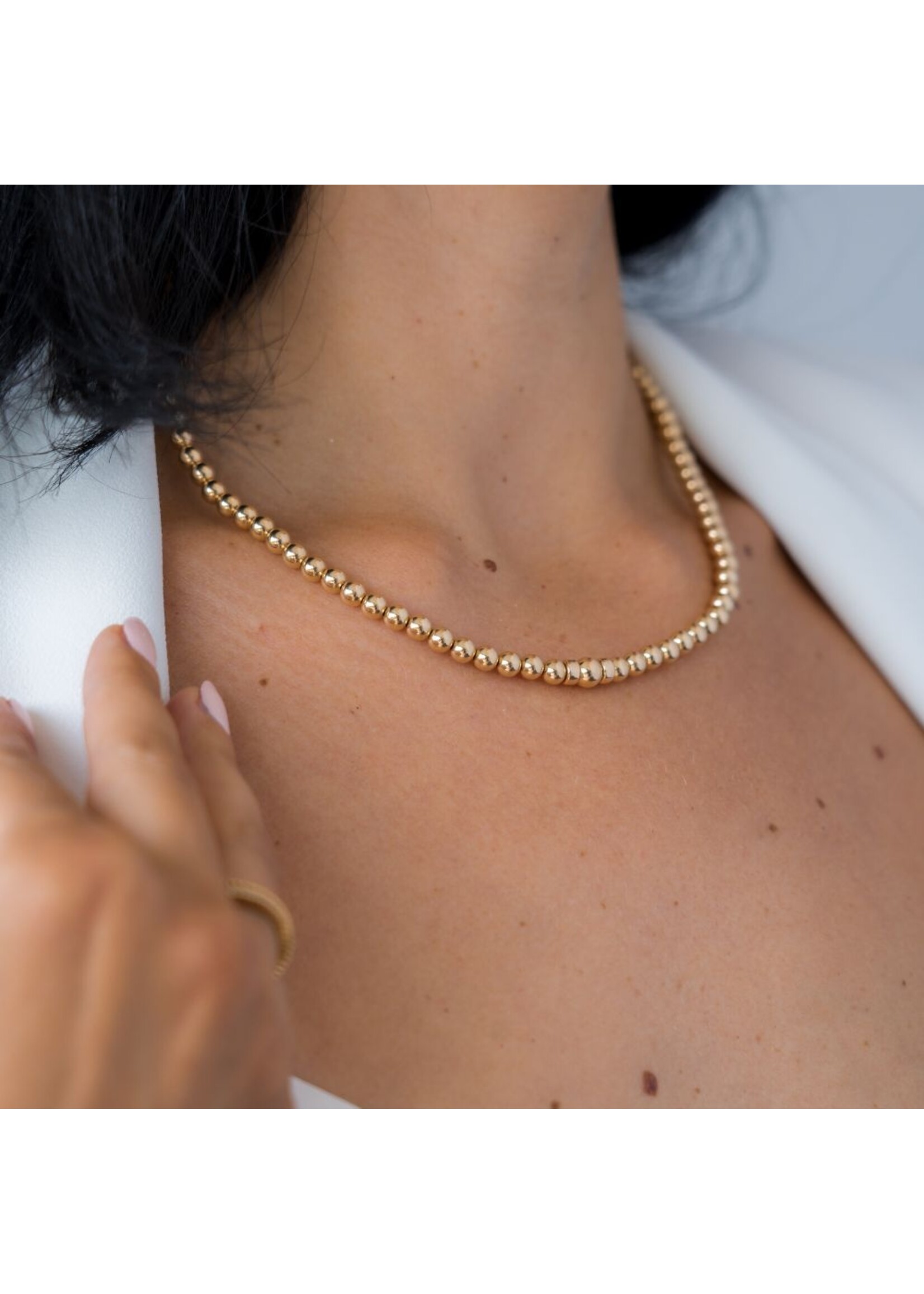 Beblue Be A Necessity Short Necklace - Gold