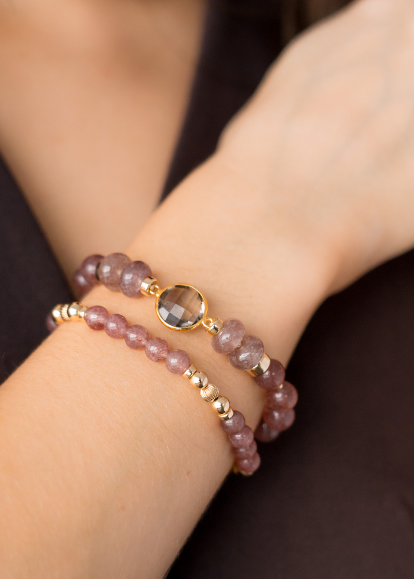 Beblue Bracelet Be Inspired Gold- Love Me First