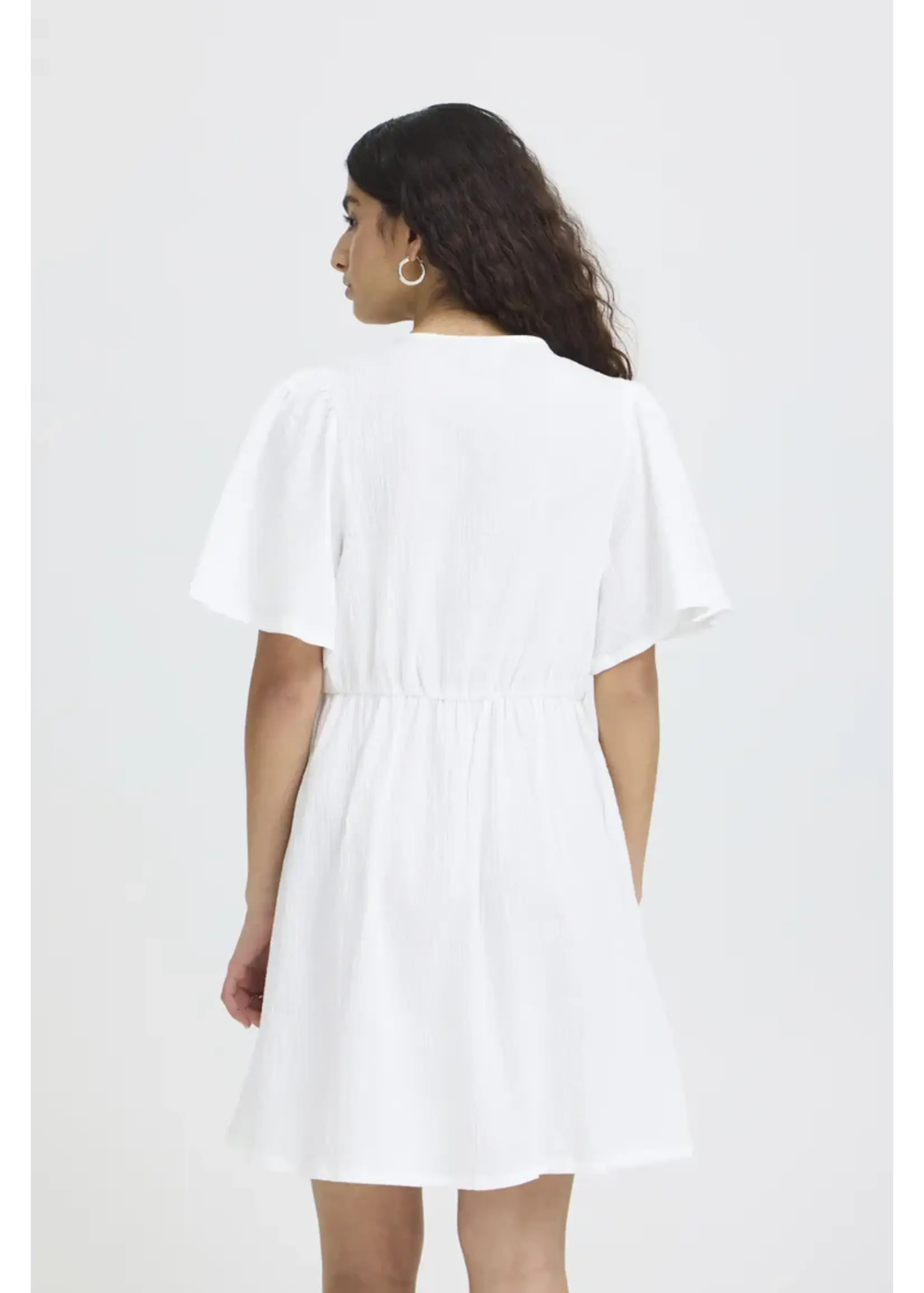 ICHI ICHI Lifana Dress 2 - Cloud Dancer