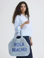 ICHI ICHI Sac De Plage Svea Hola Beaches - Powder Blue