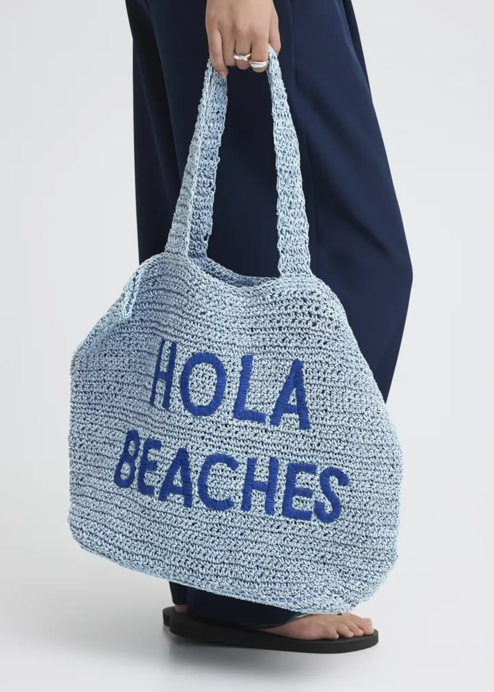 ICHI ICHI Sac De Plage Svea Hola Beaches - Powder Blue