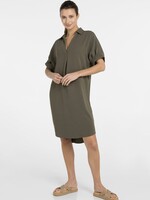 Yaya Women YAYA Robe V-Neck - Army Green