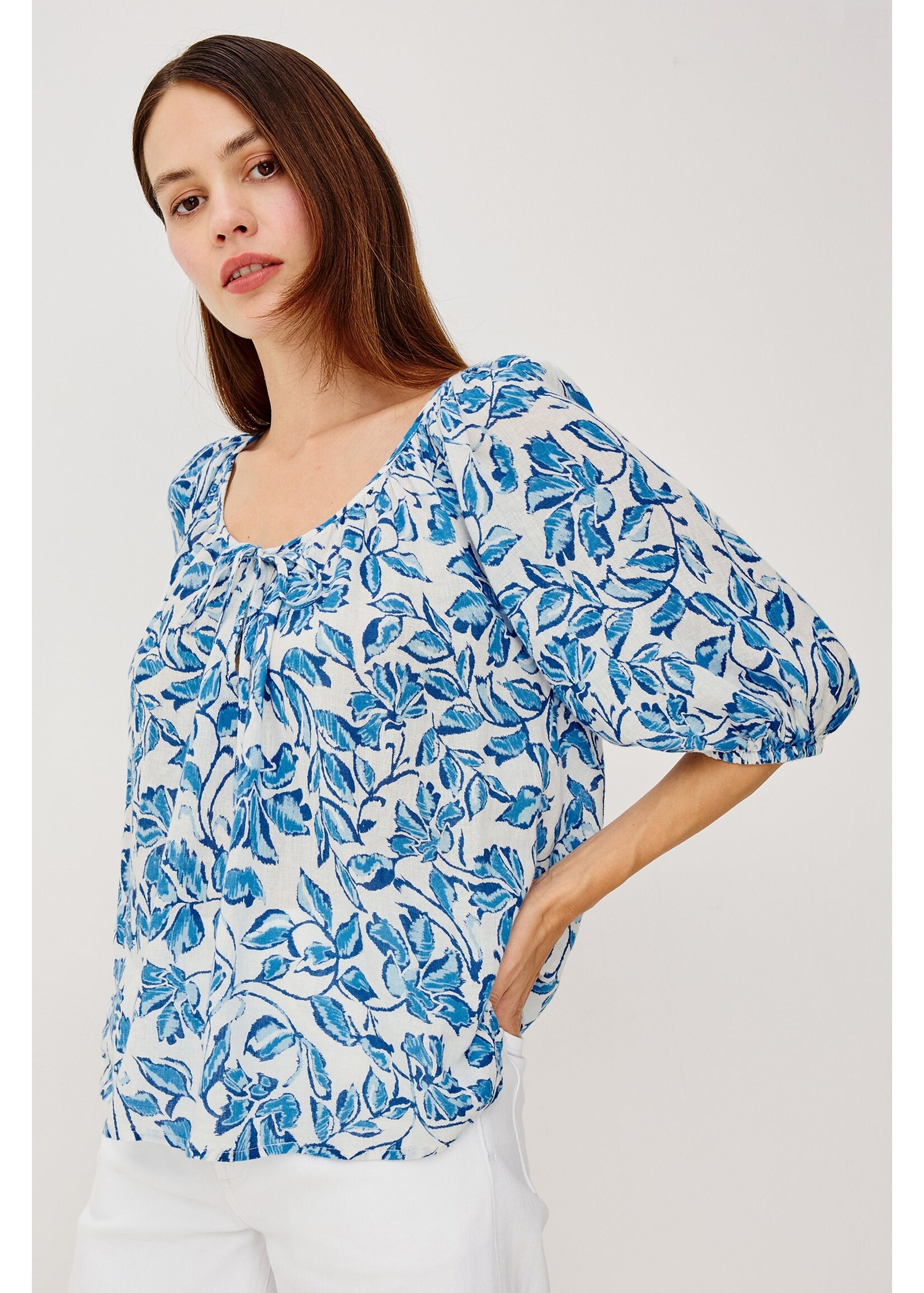 Rails Rails Kirstie Top - Azure Jasmine