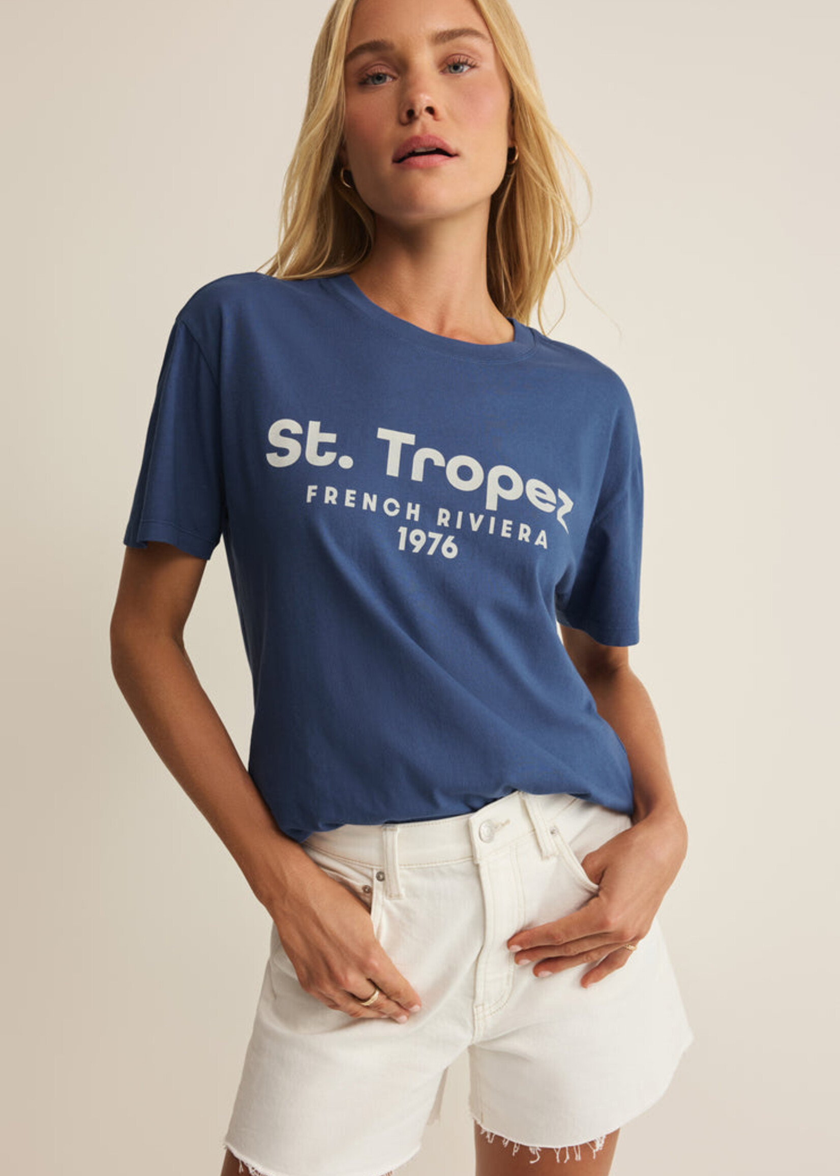 Z-Supply Z-Supply T-Shirt St-Tropez - True Navy