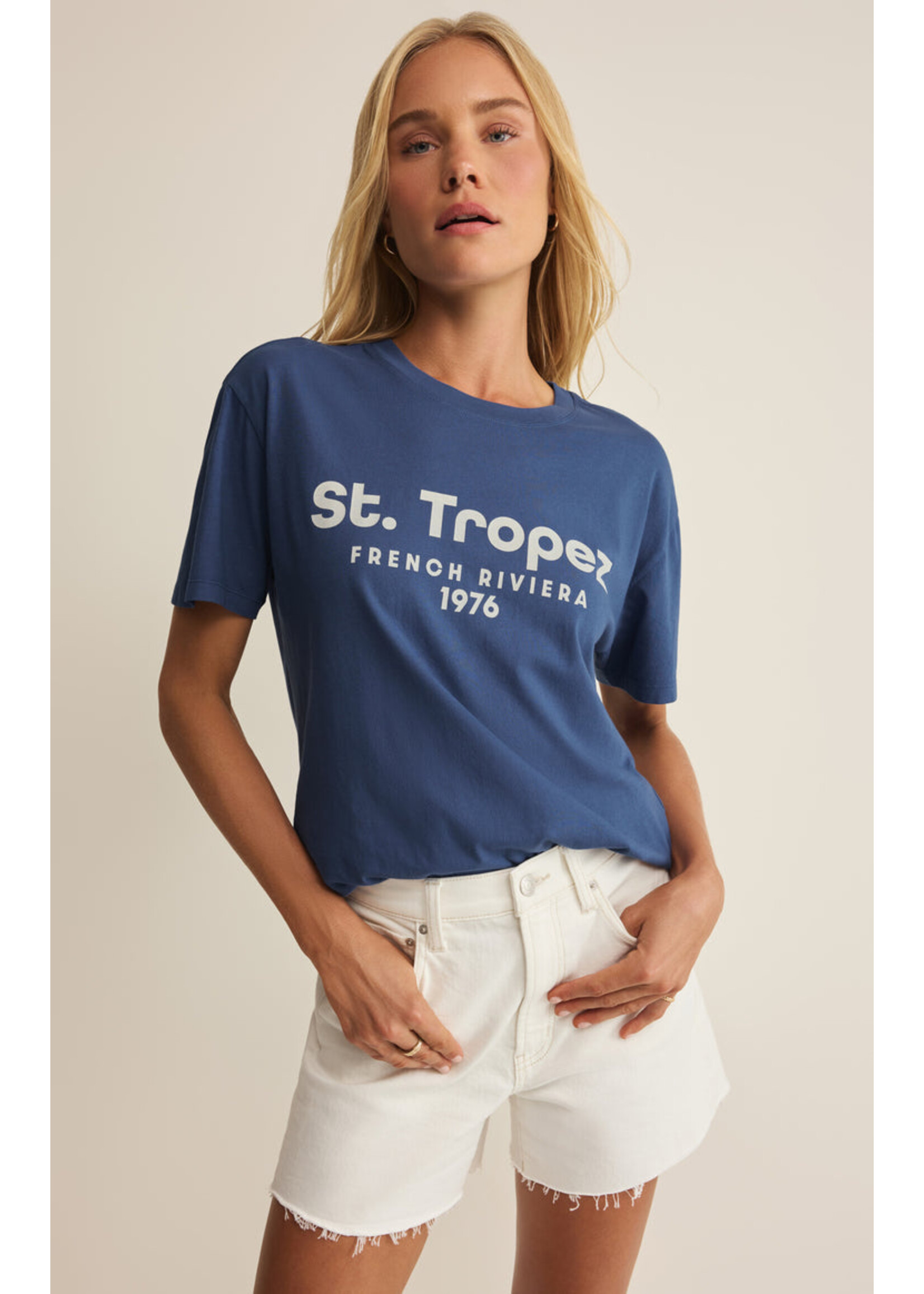 Z-Supply Z-Supply St-Tropez BF Tee - True Navy