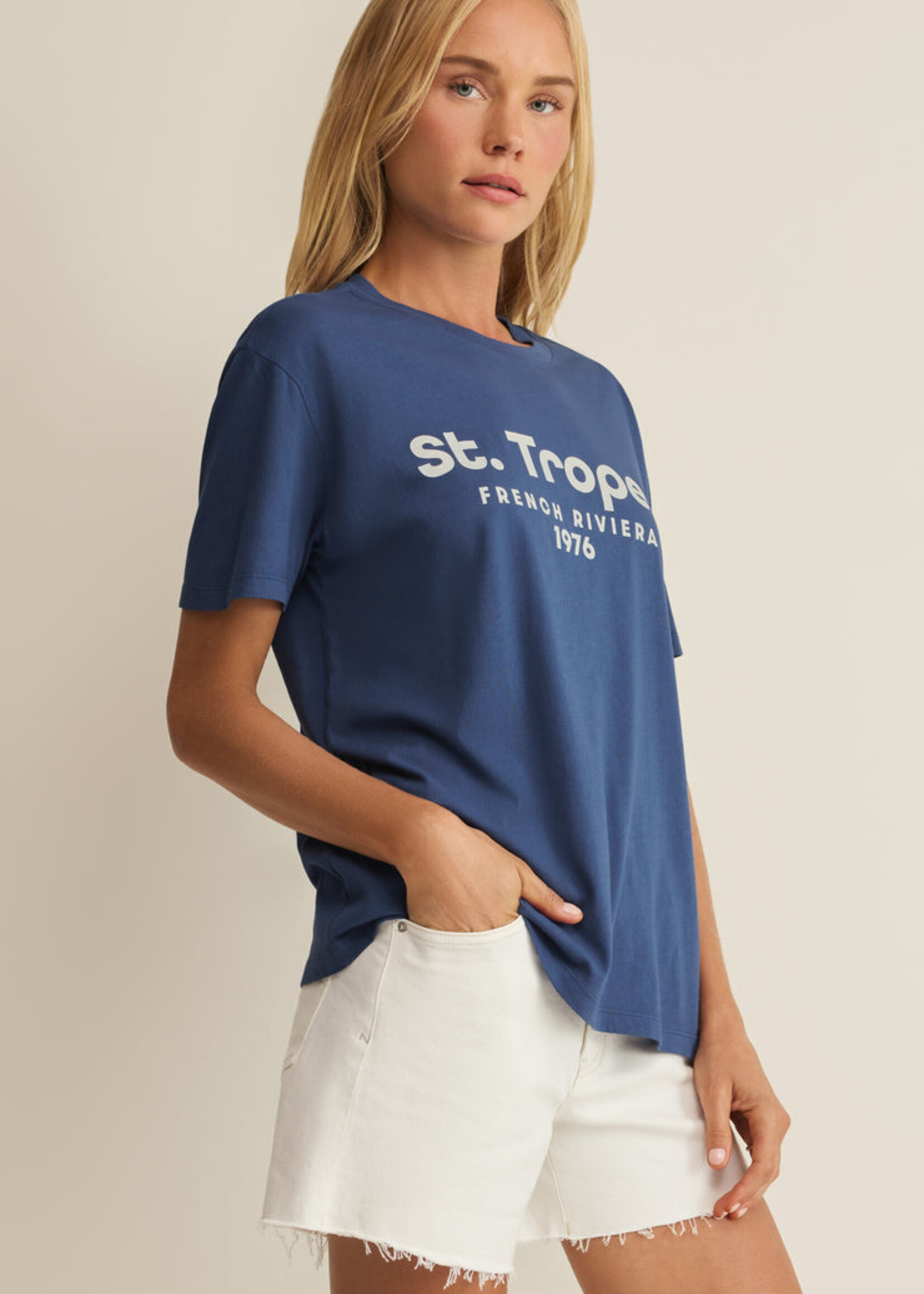 Z-Supply Z-Supply T-Shirt St-Tropez - True Navy
