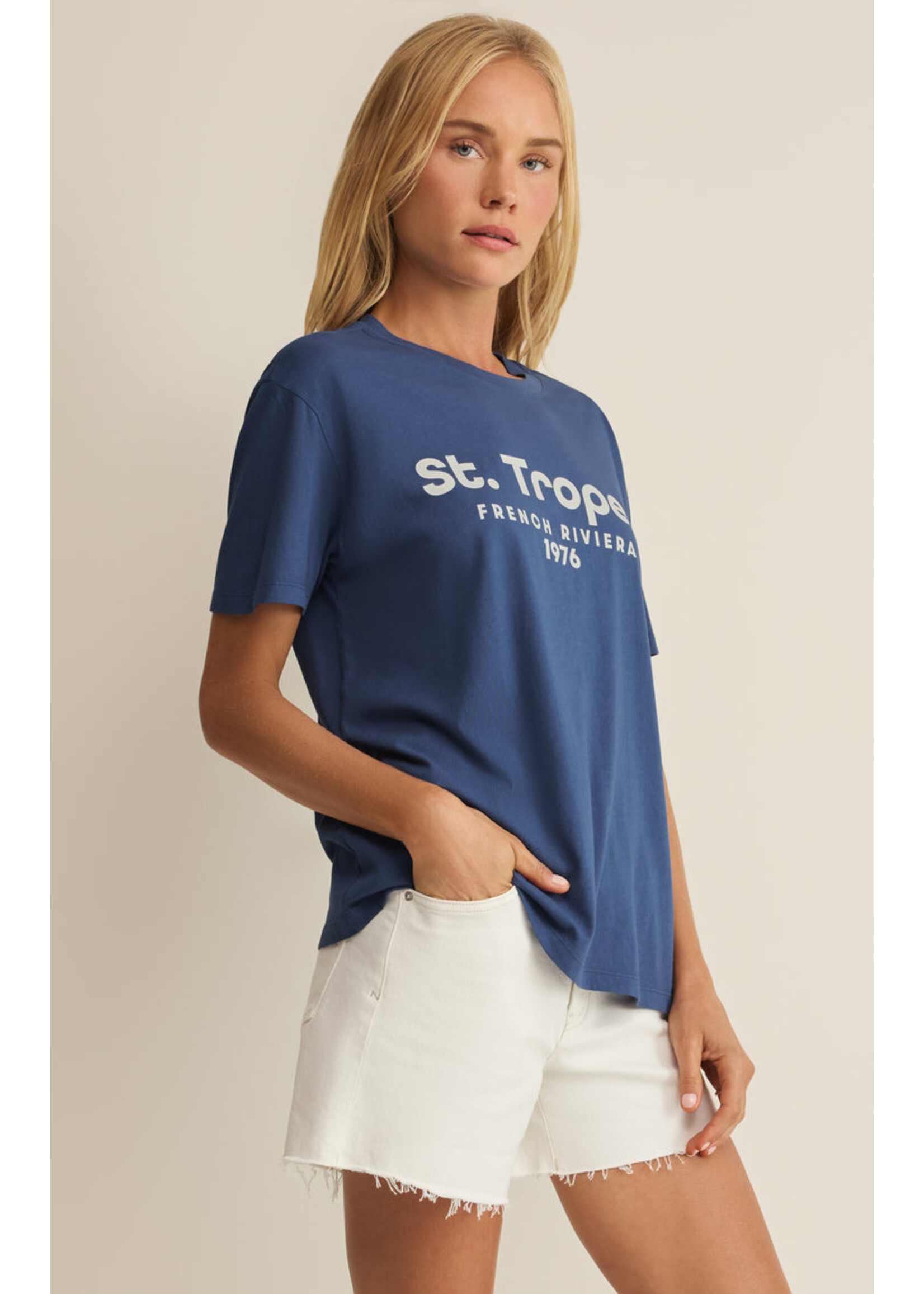 Z-Supply Z-Supply T-Shirt St-Tropez - True Navy