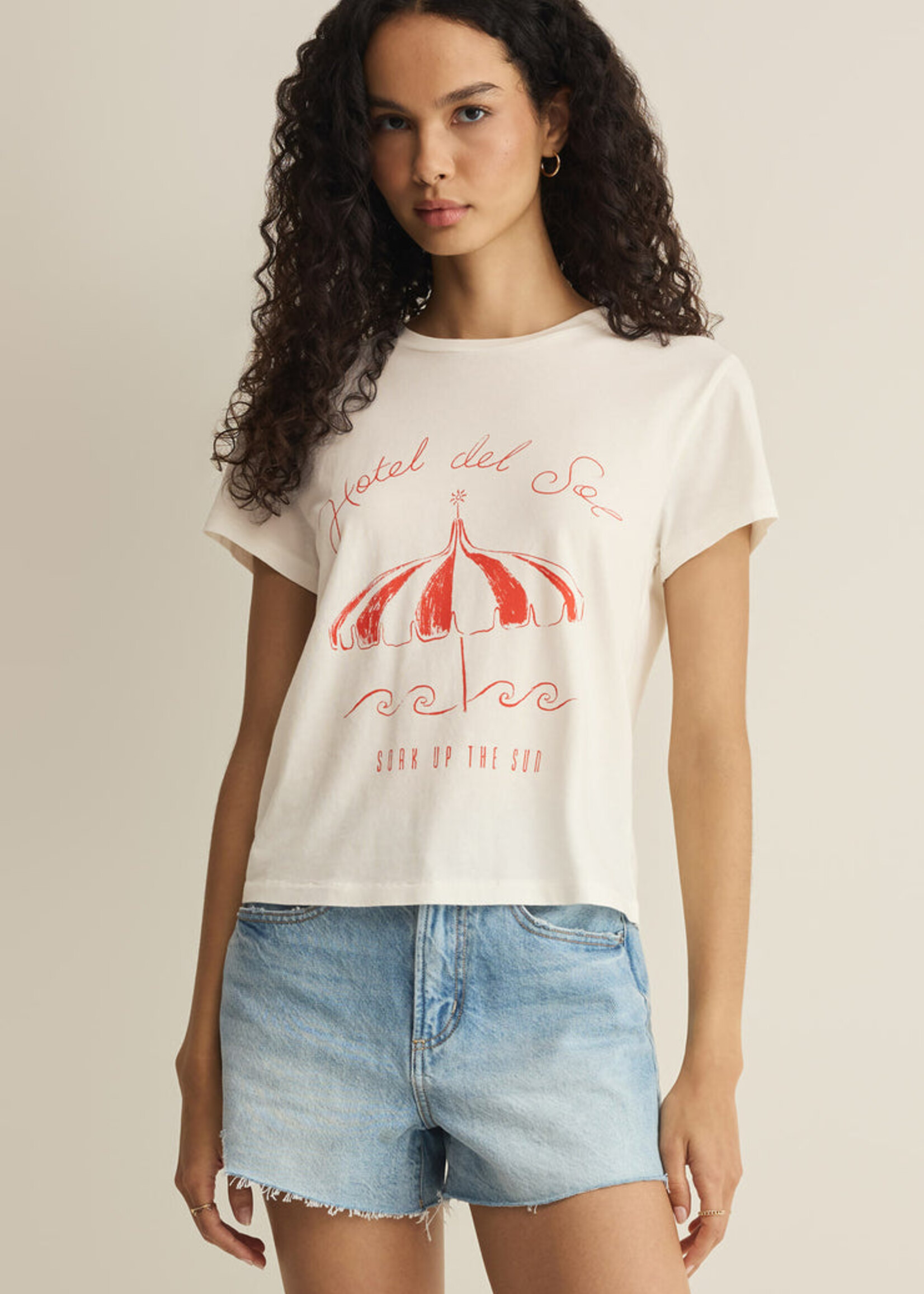 Z-Supply Z-Supply DEL SOL Tourist Tee - Sea Salt