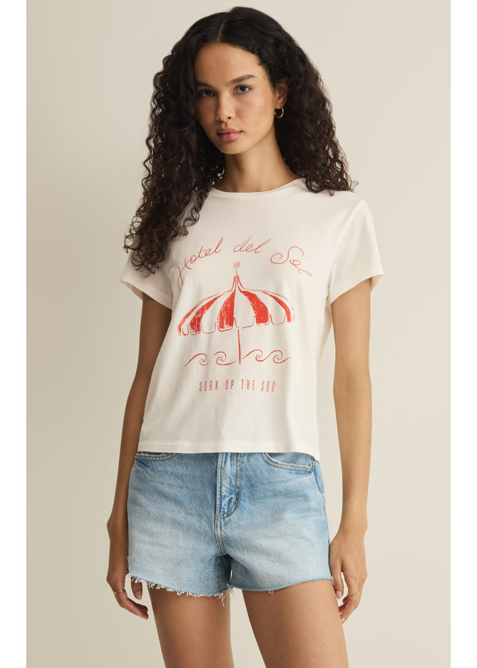 Z-Supply Z-Supply DEL SOL Tourist Tee - Sea Salt