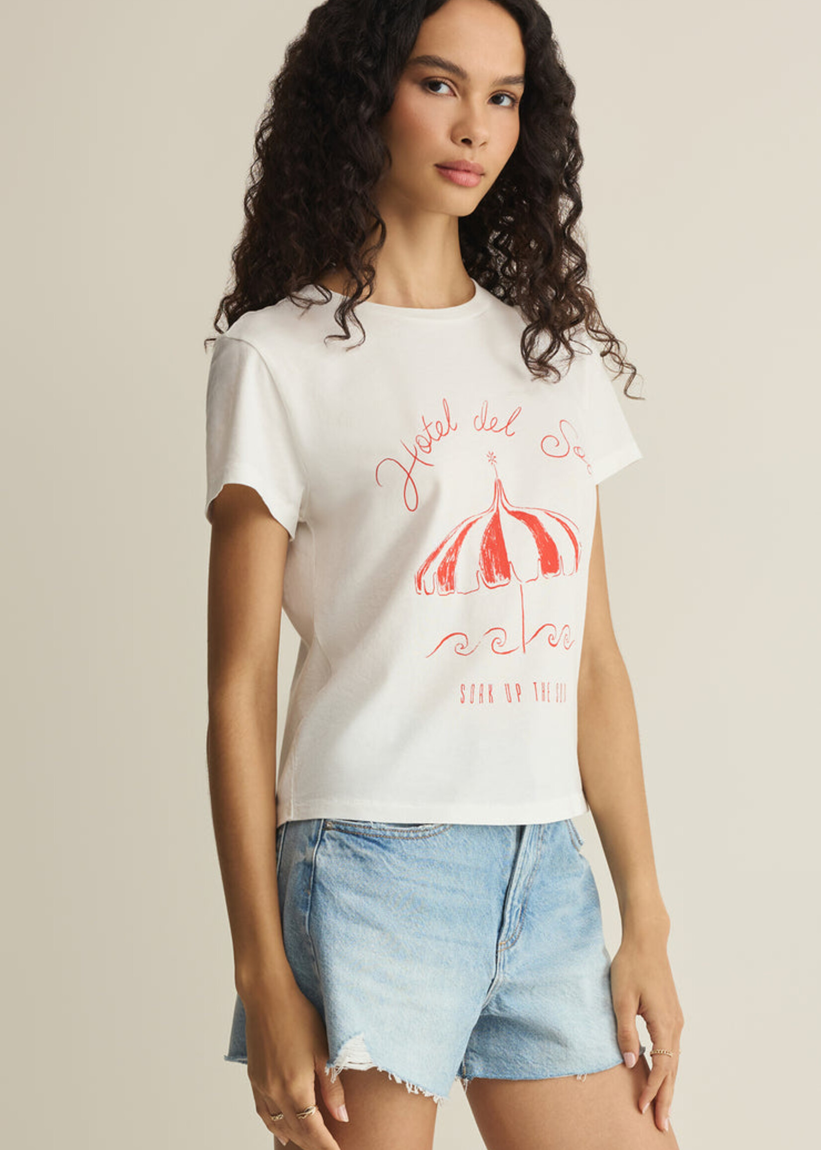 Z-Supply Z-Supply DEL SOL Tourist Tee - Sea Salt