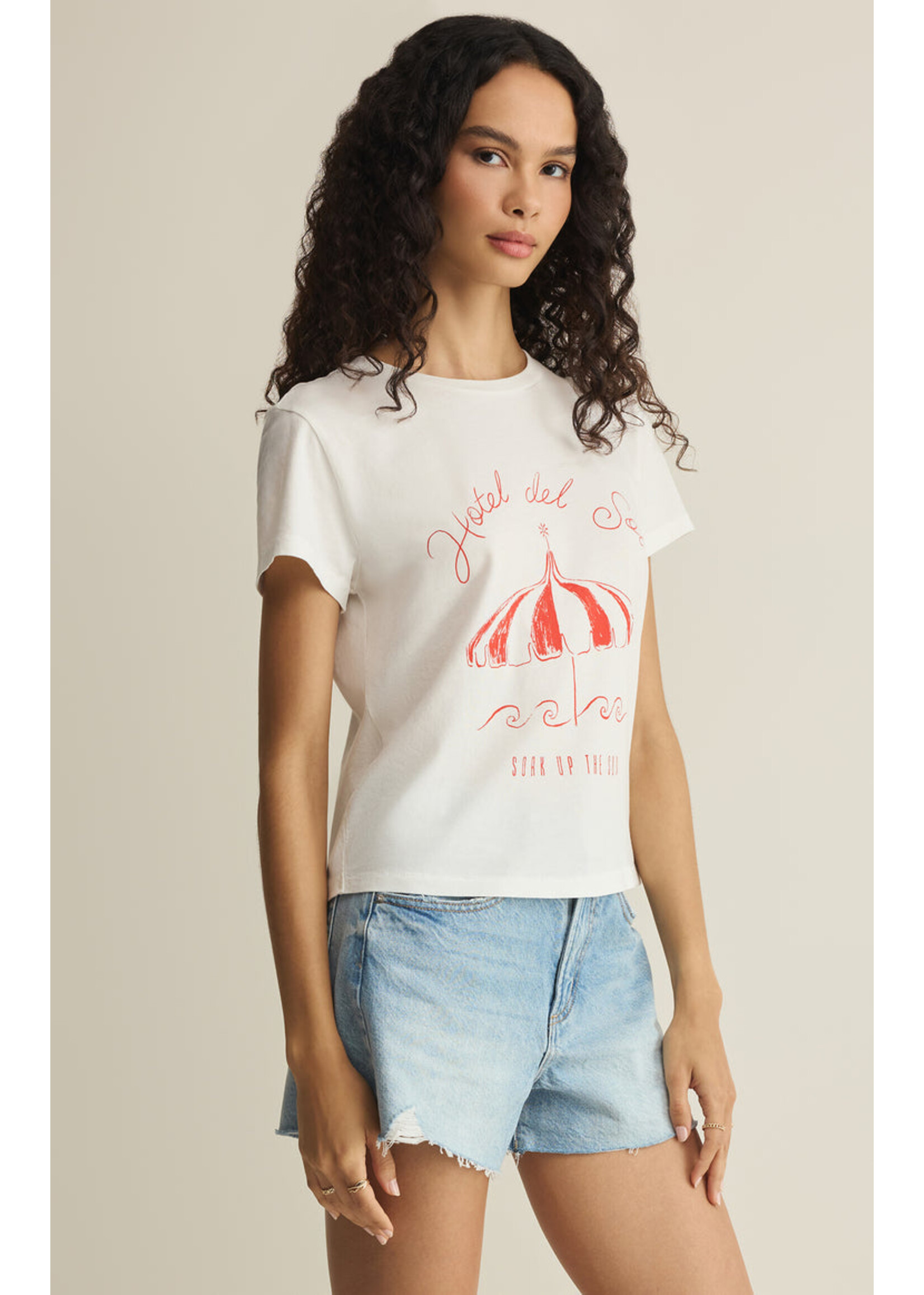 Z-Supply Z-Supply DEL SOL Tourist Tee - Sea Salt