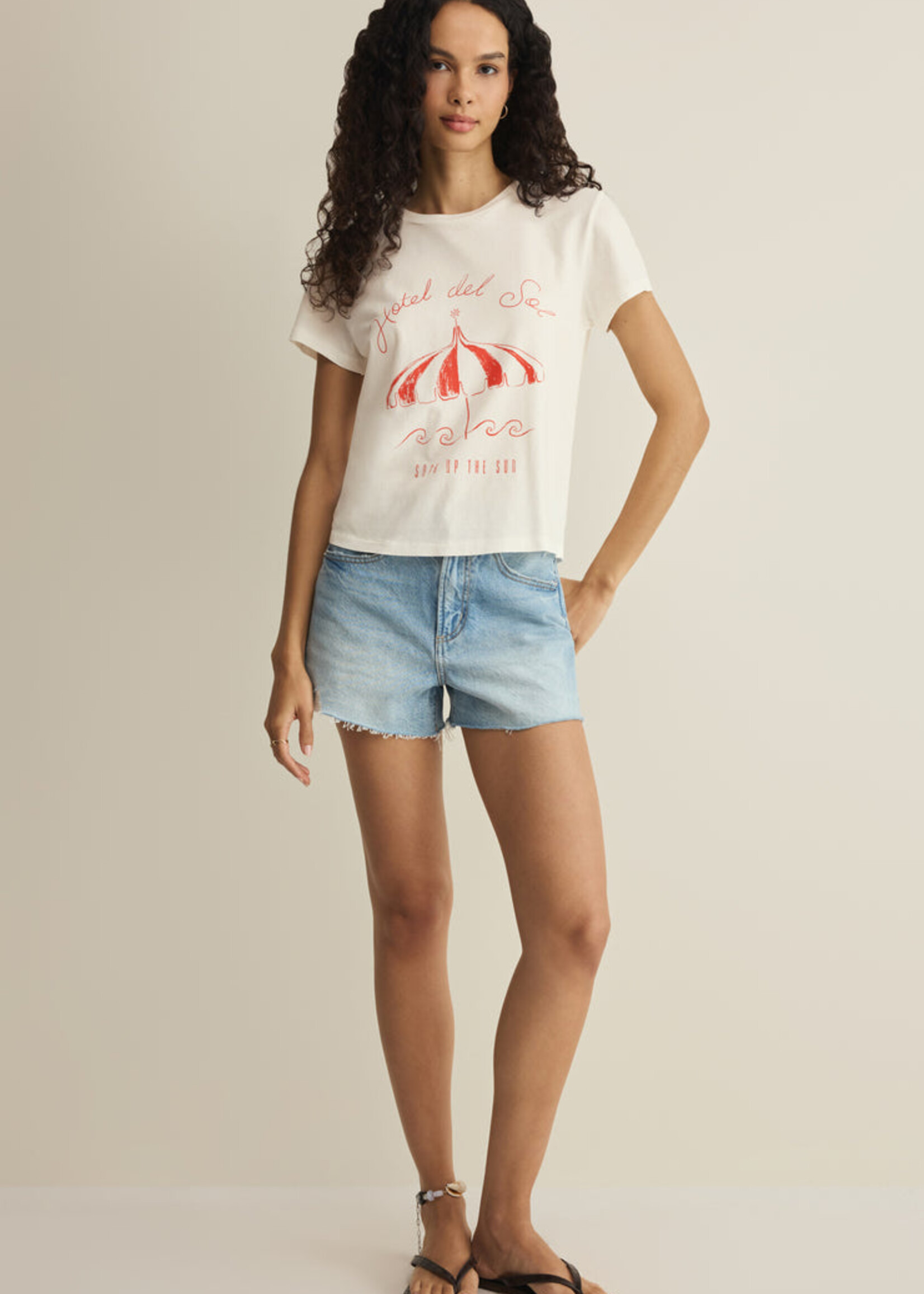 Z-Supply Z-Supply DEL SOL Tourist Tee - Sea Salt