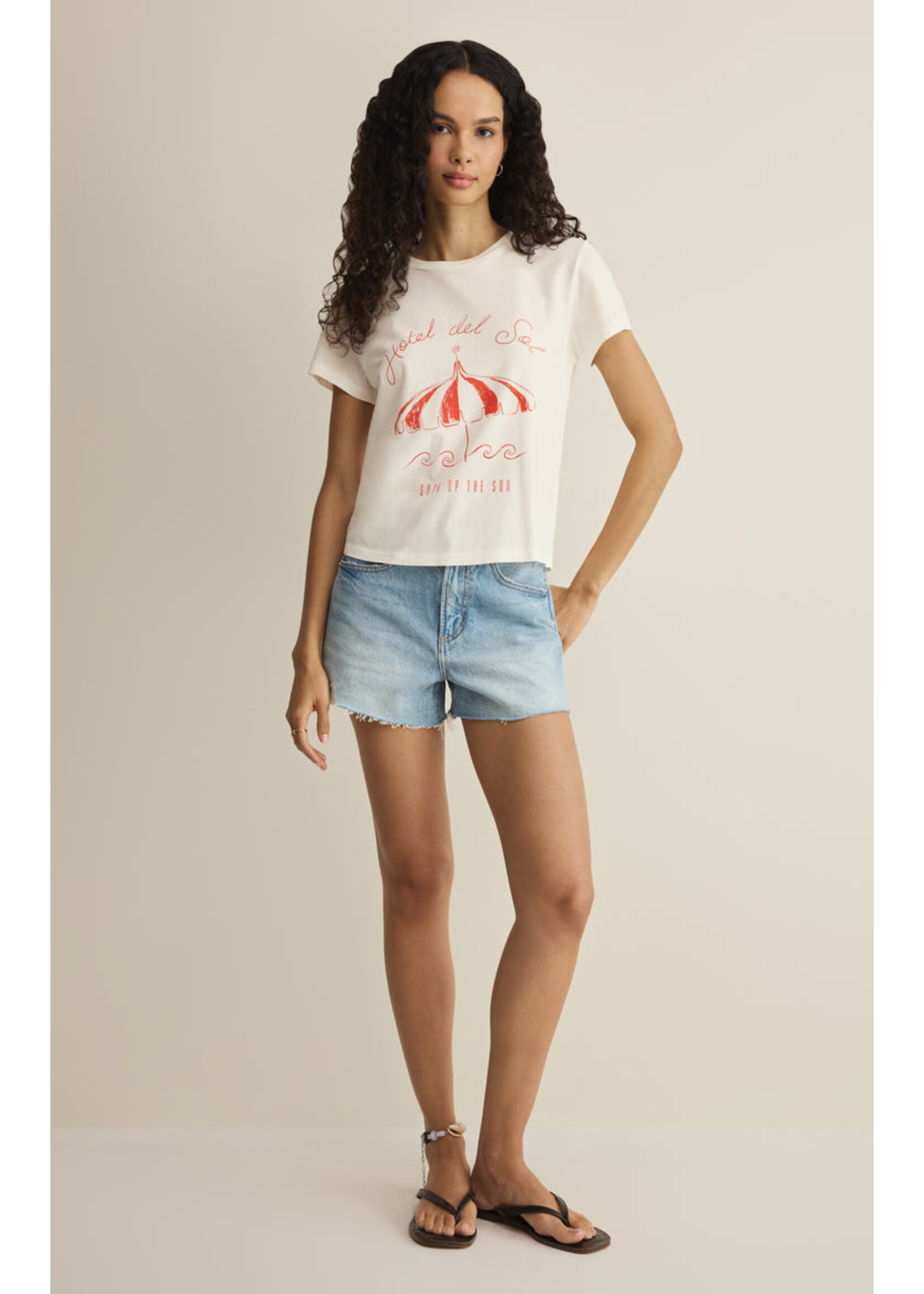 Z-Supply Z-Supply DEL SOL Tourist Tee - Sea Salt