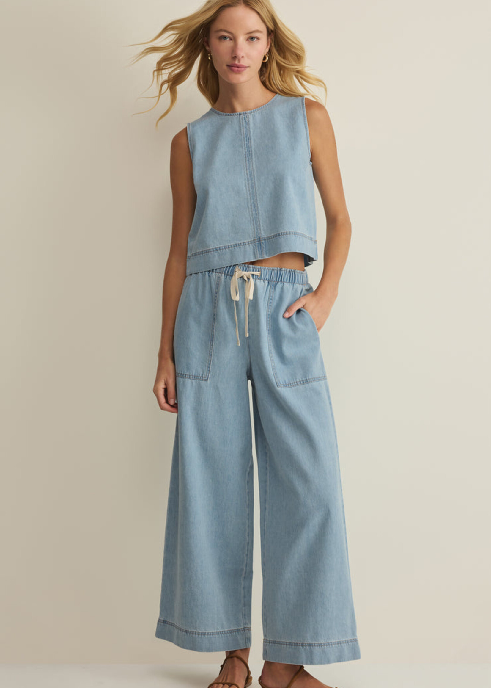 Z-Supply Z-Supply Daycation Denim Utility Pant - Coastal Water