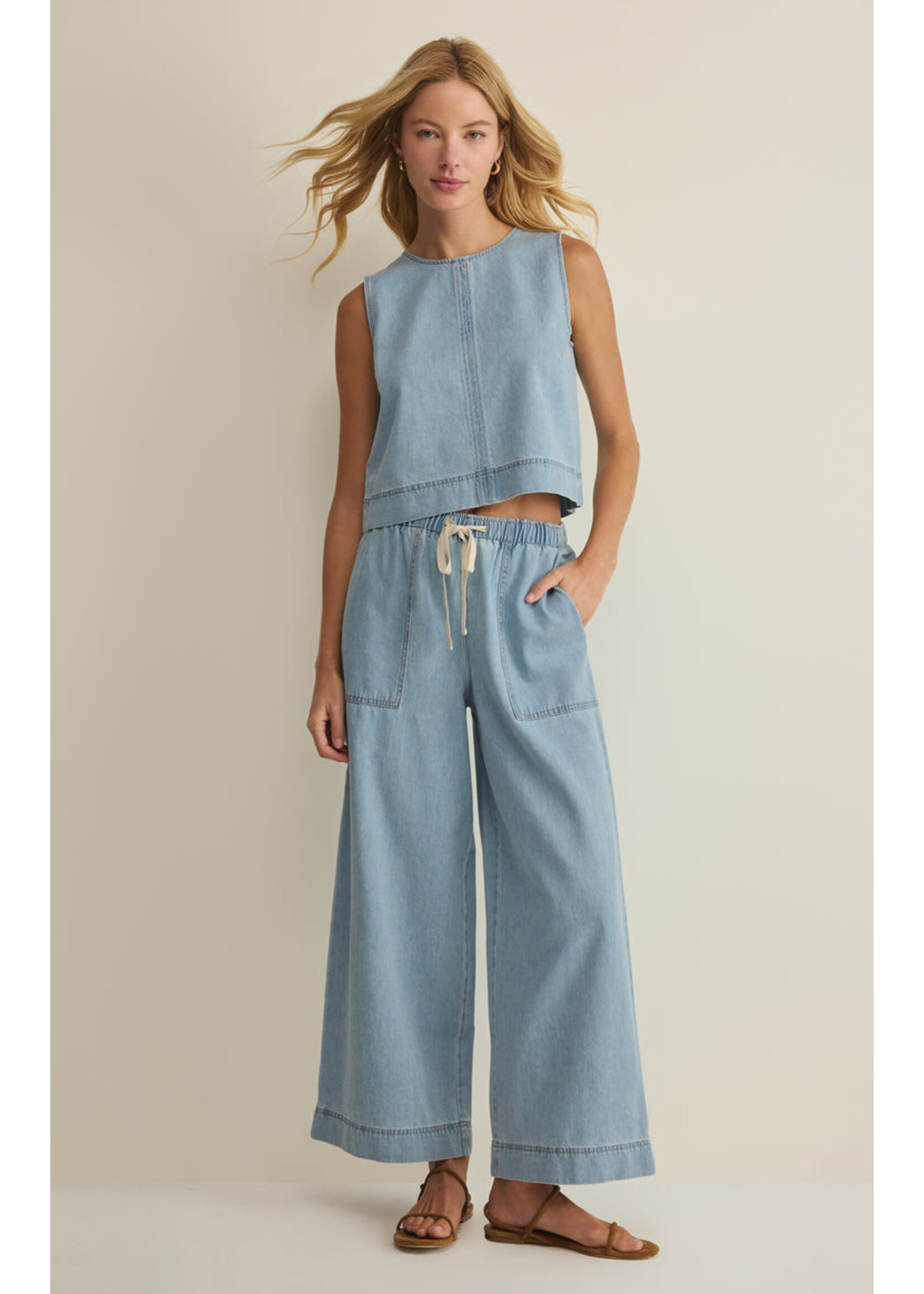 Z-Supply Z-Supply Pantalon Utilitaire en Denim Daycation - Coastal Water