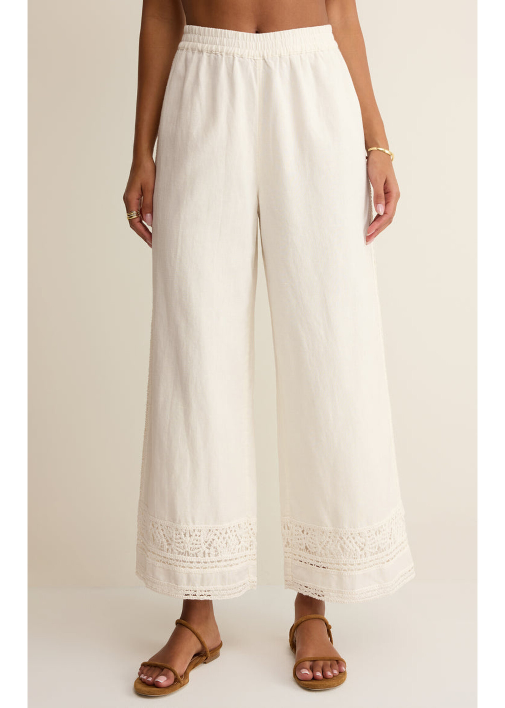 Z-Supply Z-Supply Pantalon brodé Scout - Blanc