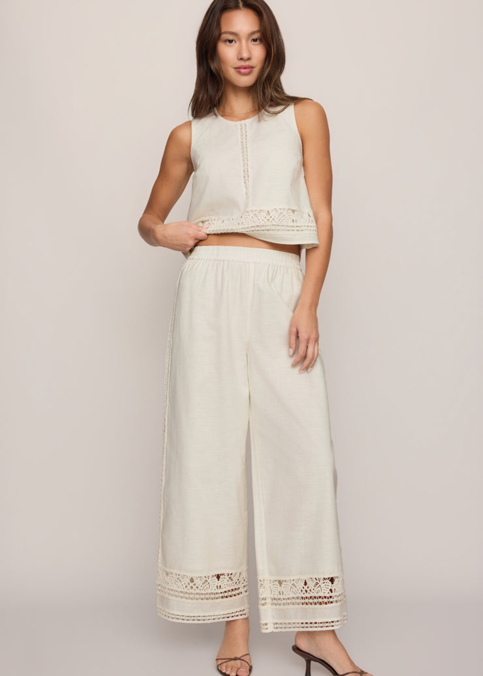 Z-Supply Z-Supply Pantalon brodé Scout - Blanc