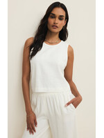 Z-Supply Z-Supply Sloane Linen Top - White