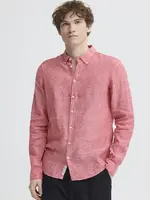 Casual Friday Casual Friday Anton BD LS Linen Shirt - Jester Red