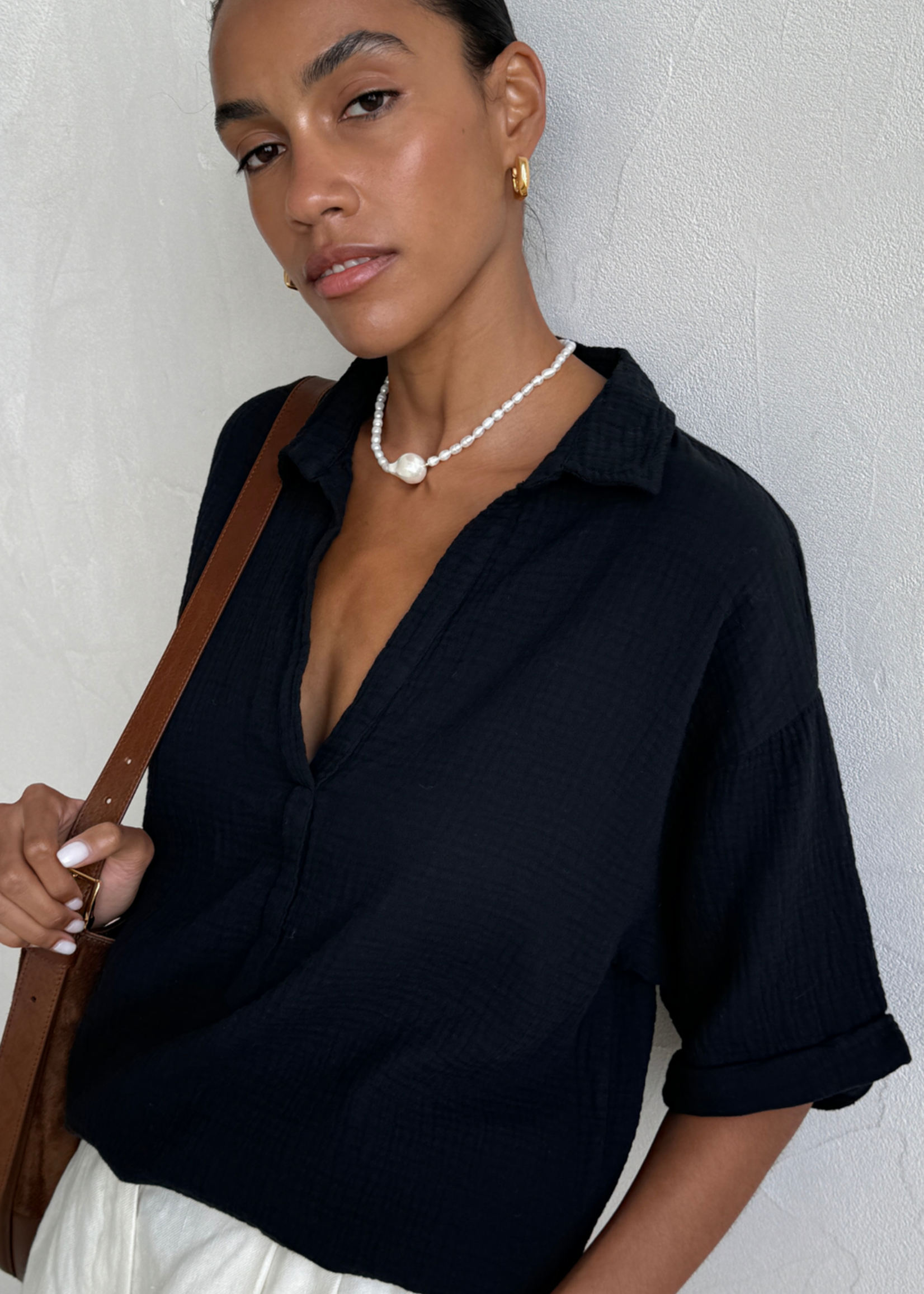 Charli Charli Chemise Mariana - Black