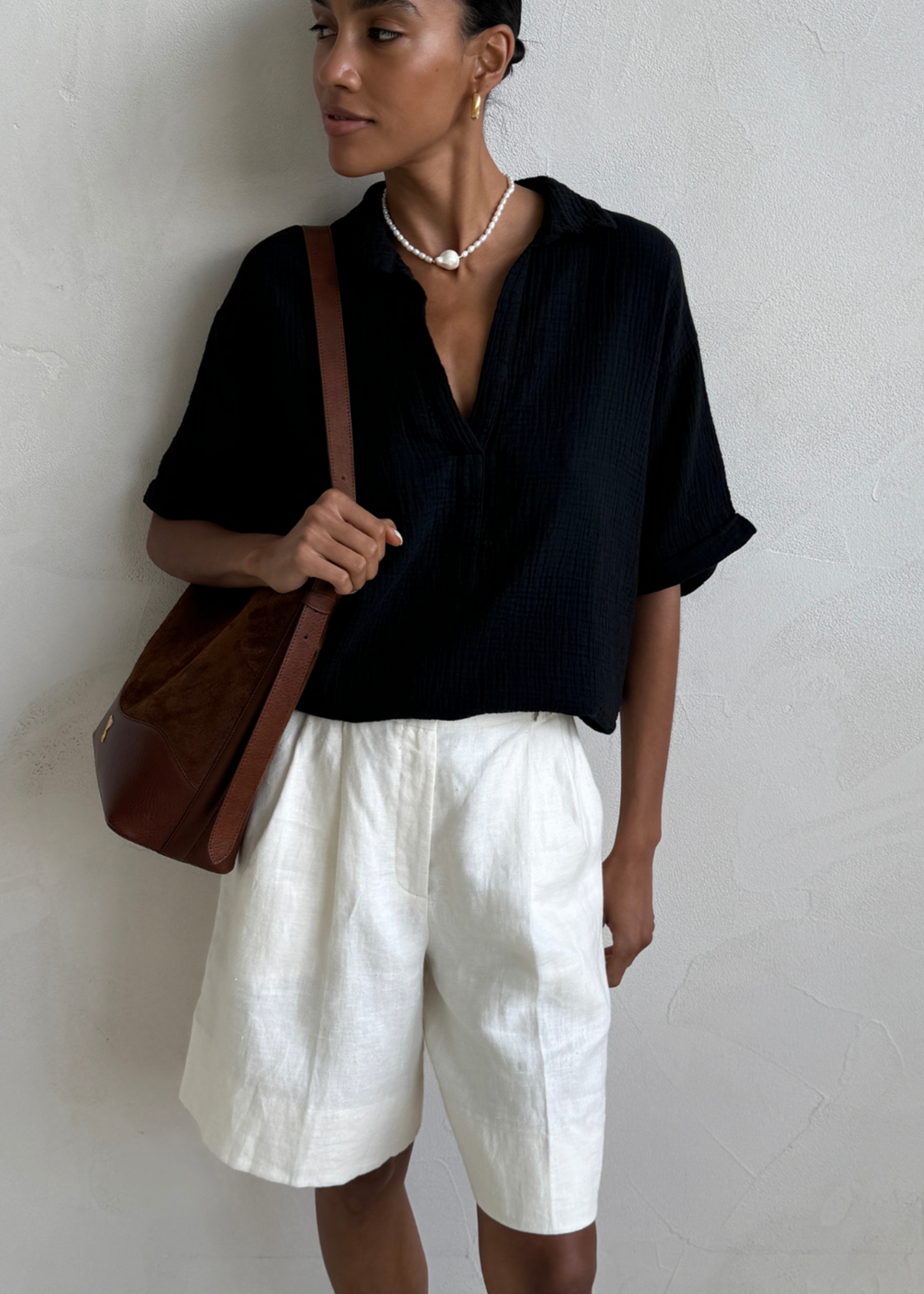 Charli Charli Mariana Shirt - Black