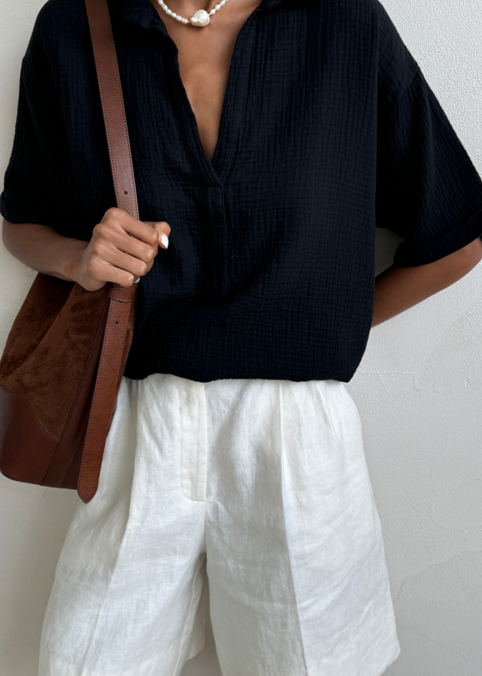 Charli Charli Mariana Shirt - Black