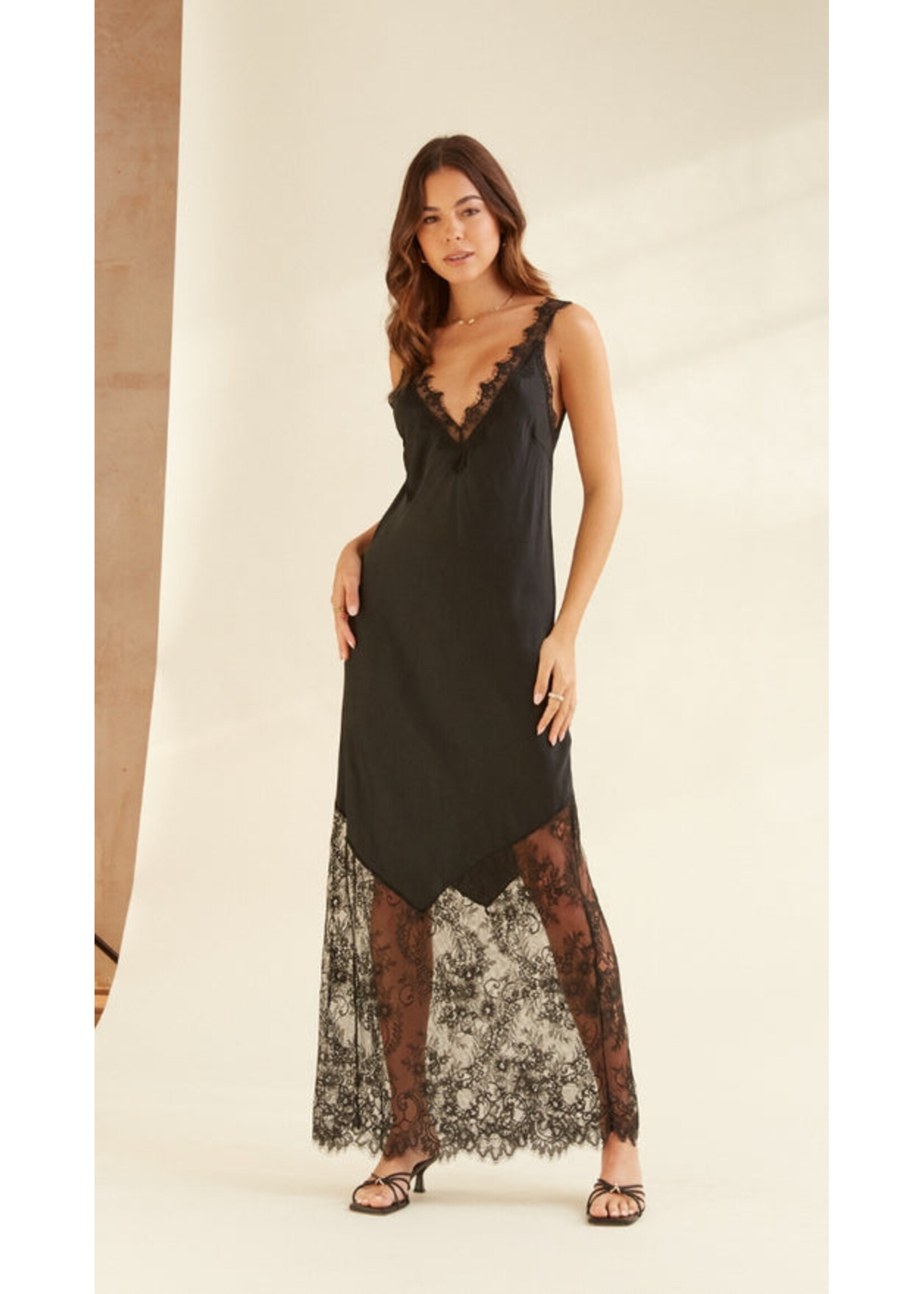 Charli Charli Robe Solange - Black