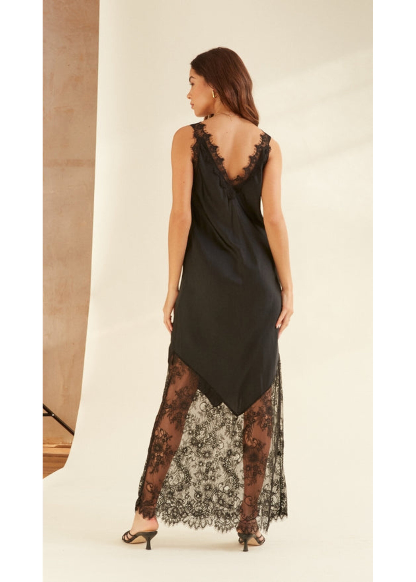 Charli Charli Robe Solange - Black