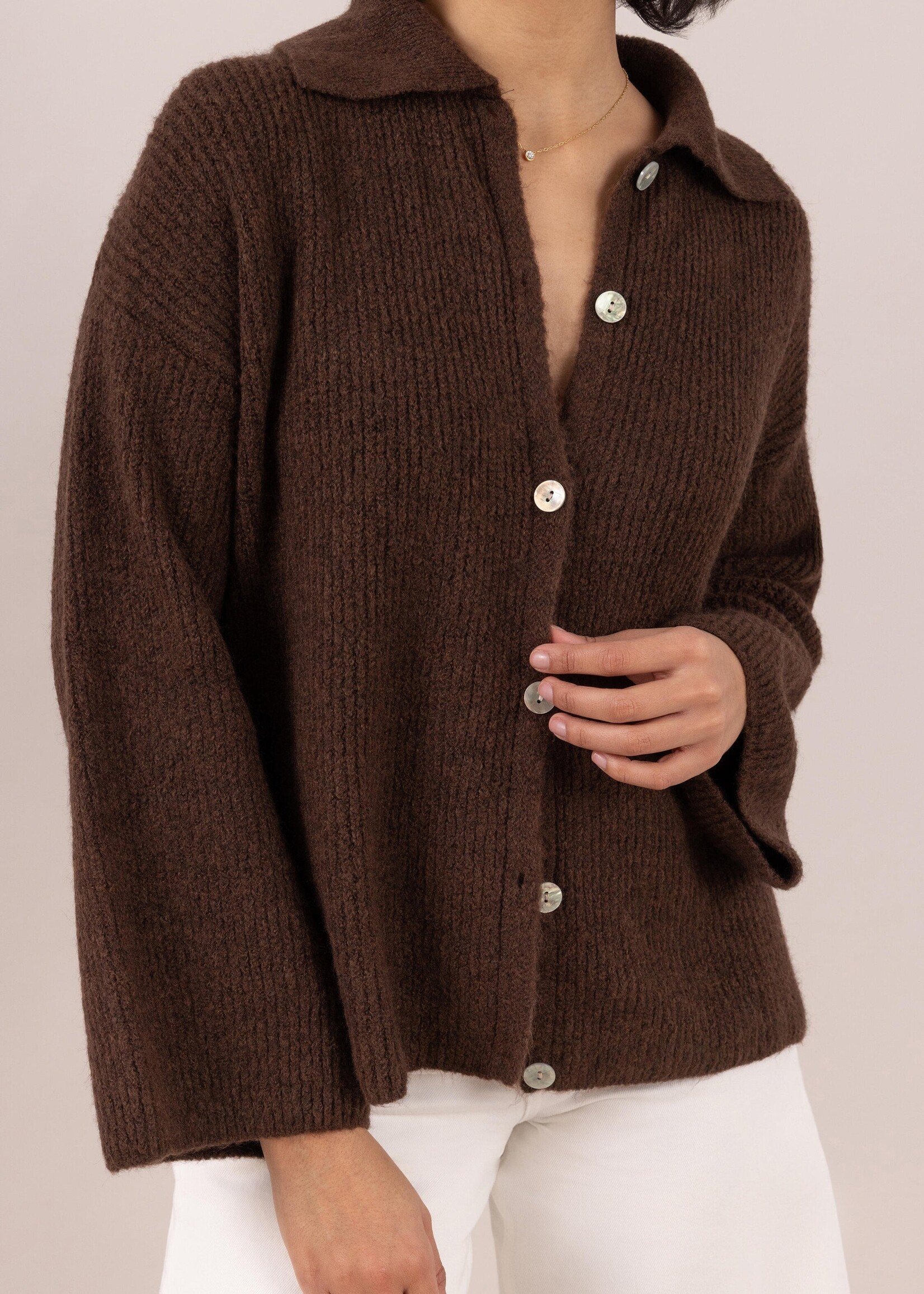 Charli Charli Gale Cardigan - Coffee