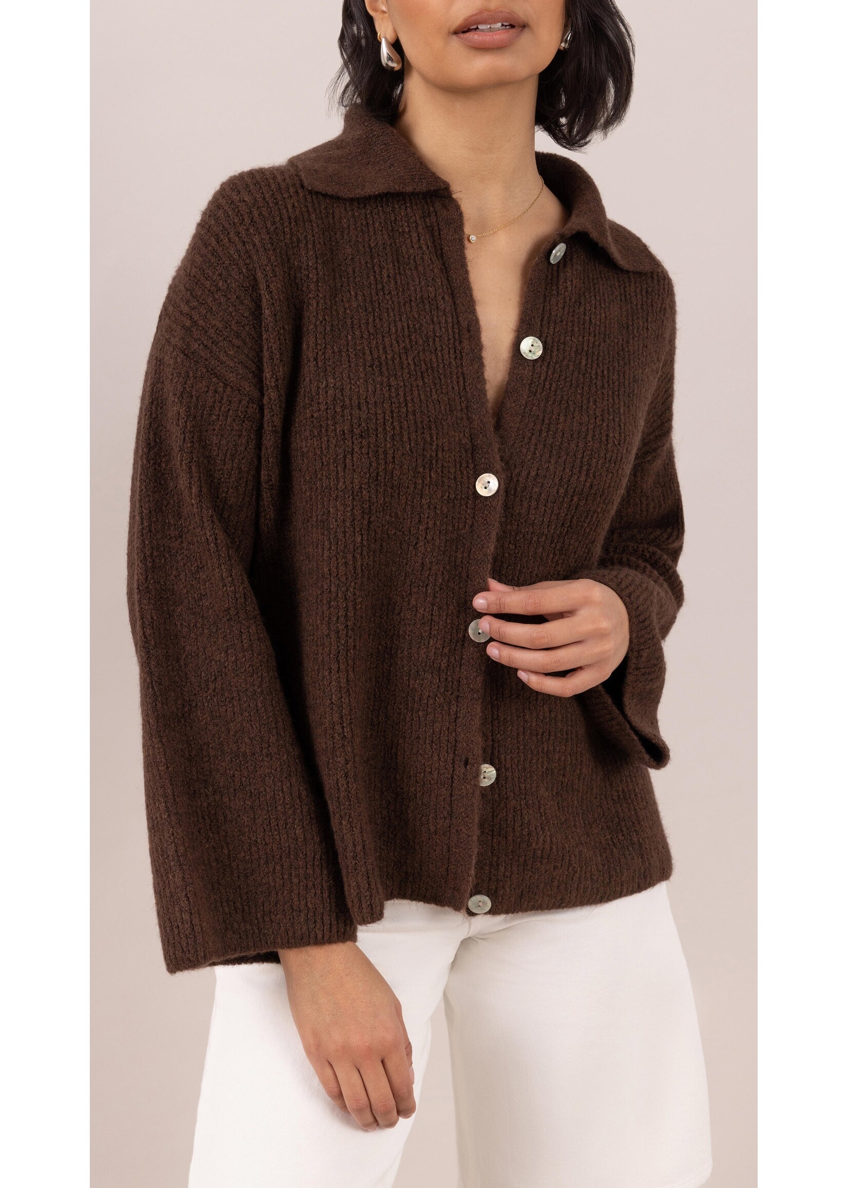 Charli Charli Cardigan Gale - Café