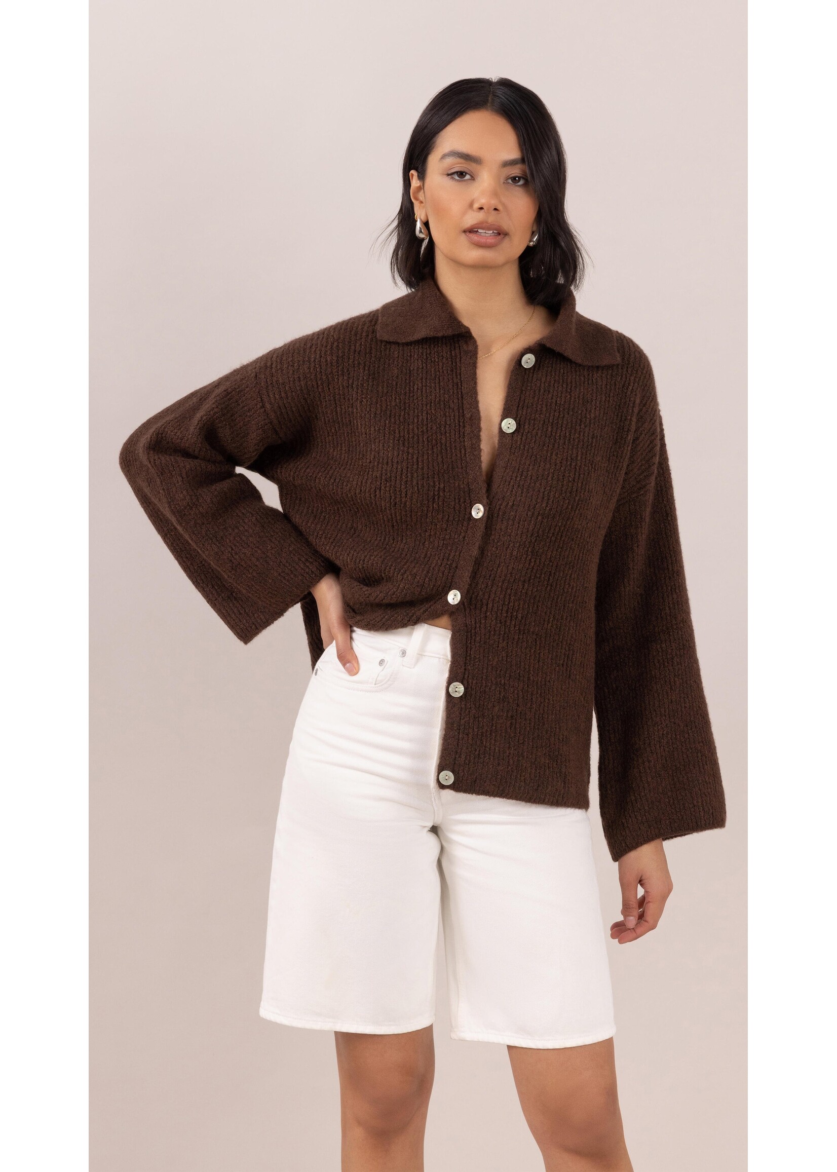 Charli Charli Cardigan Gale - Café