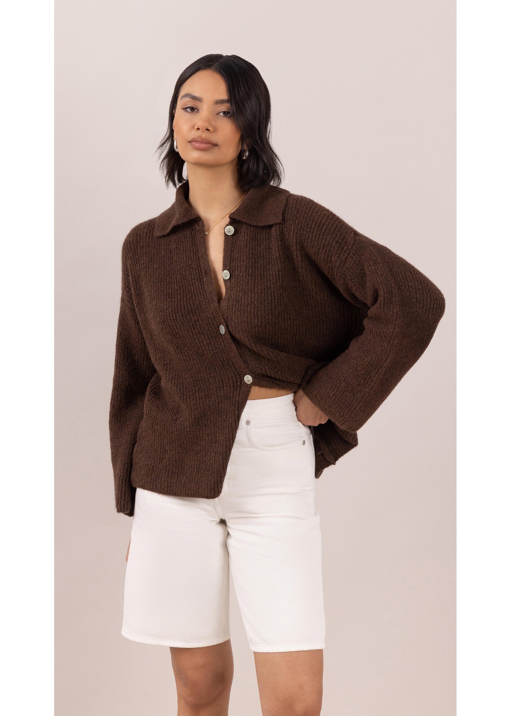 Charli Charli Cardigan Gale - Café