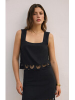 Z-Supply Z-Supply Charlene Embroidery Top - Black