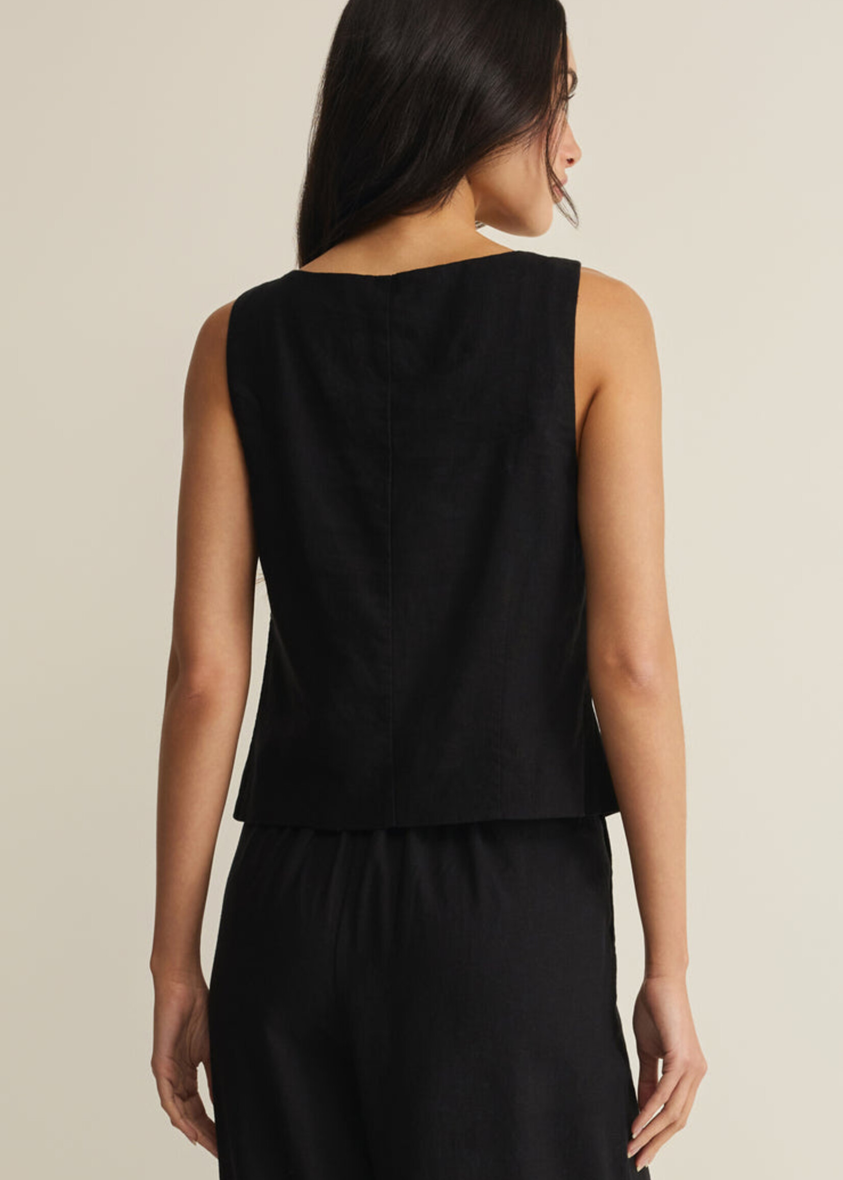 Z-Supply Z-Supply Veste en Lin Roman - Noir