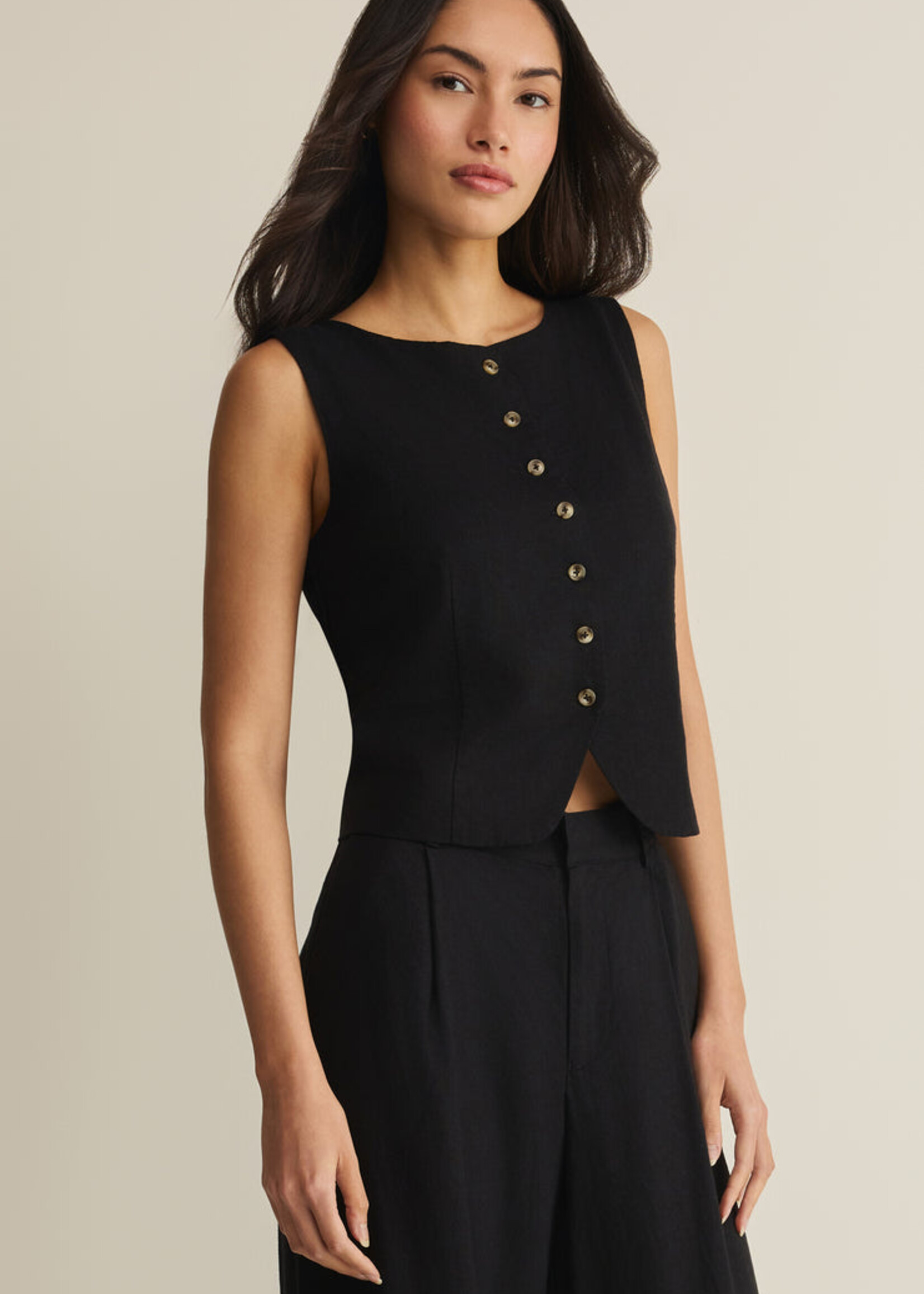Z-Supply Z-Supply Veste en Lin Roman - Noir