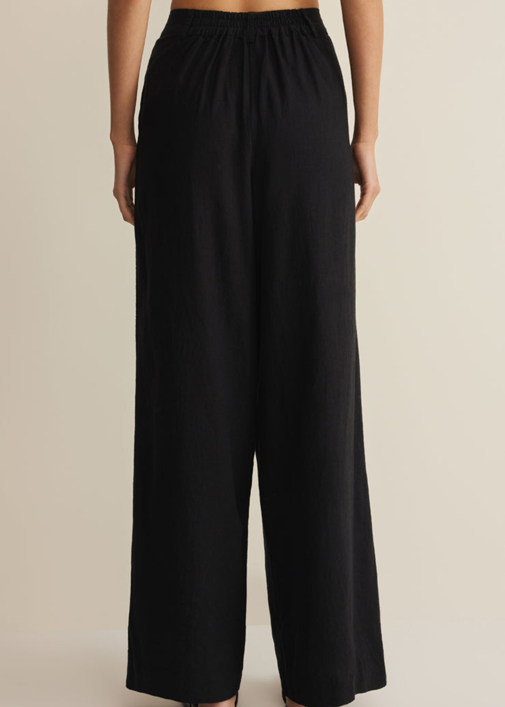 Z-Supply Z-Supply Pantalon de Lin Overlook - Noir