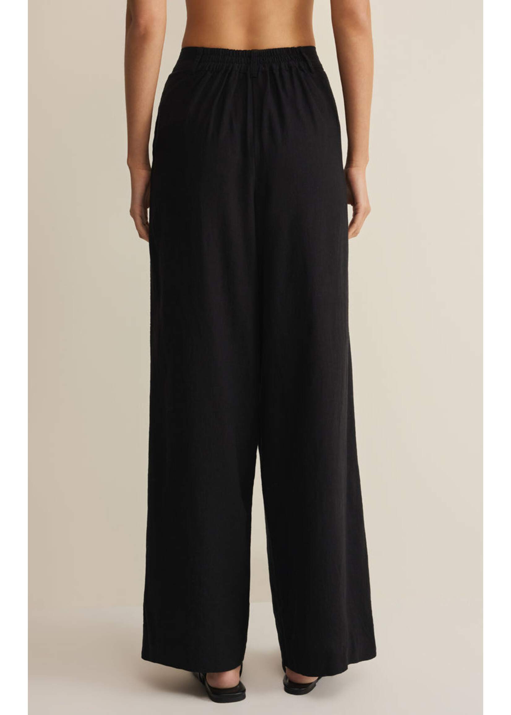 Z-Supply Z-Supply Pantalon de Lin Overlook - Noir