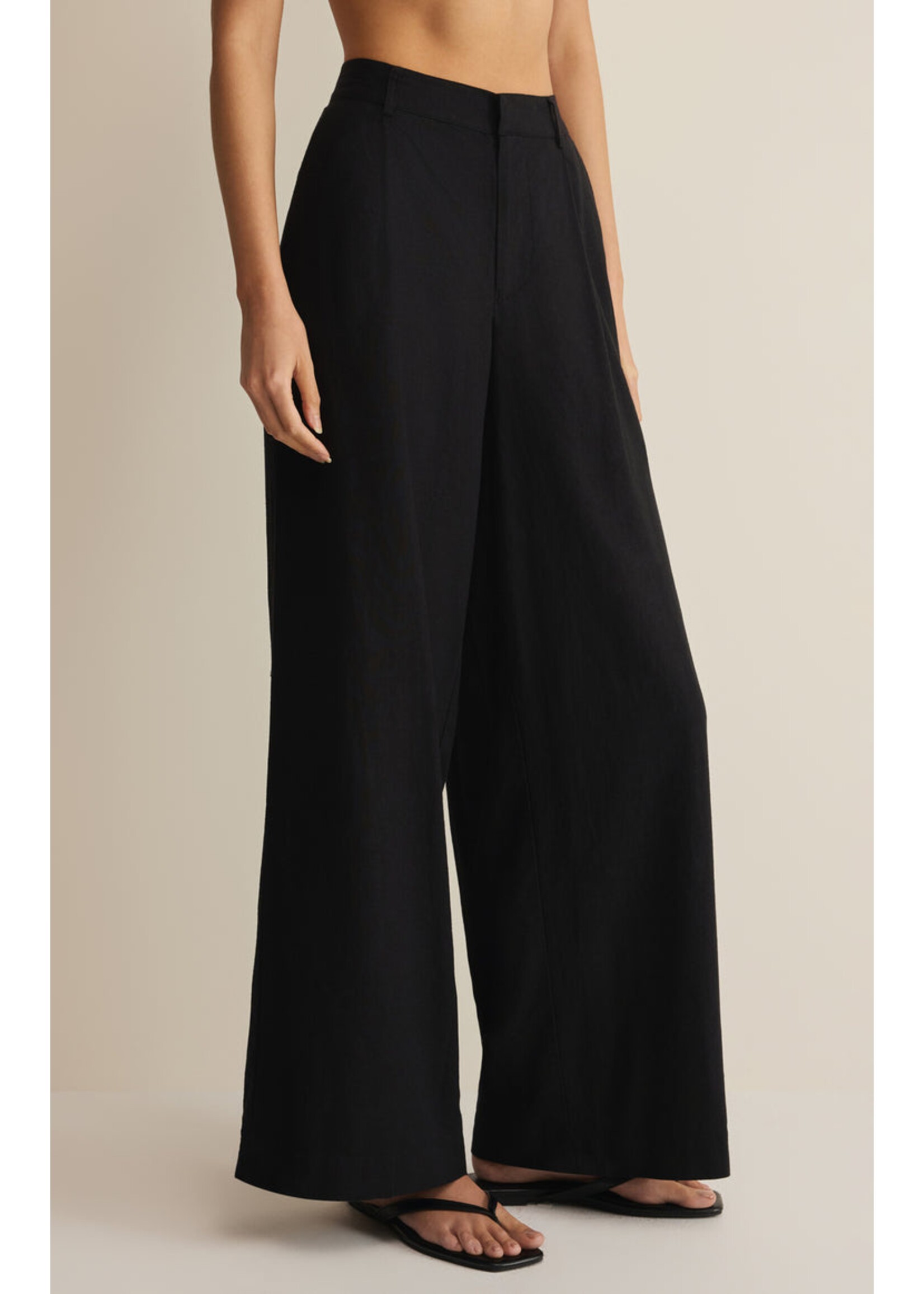 Z-Supply Z-Supply Overlook Linen Pant - Black