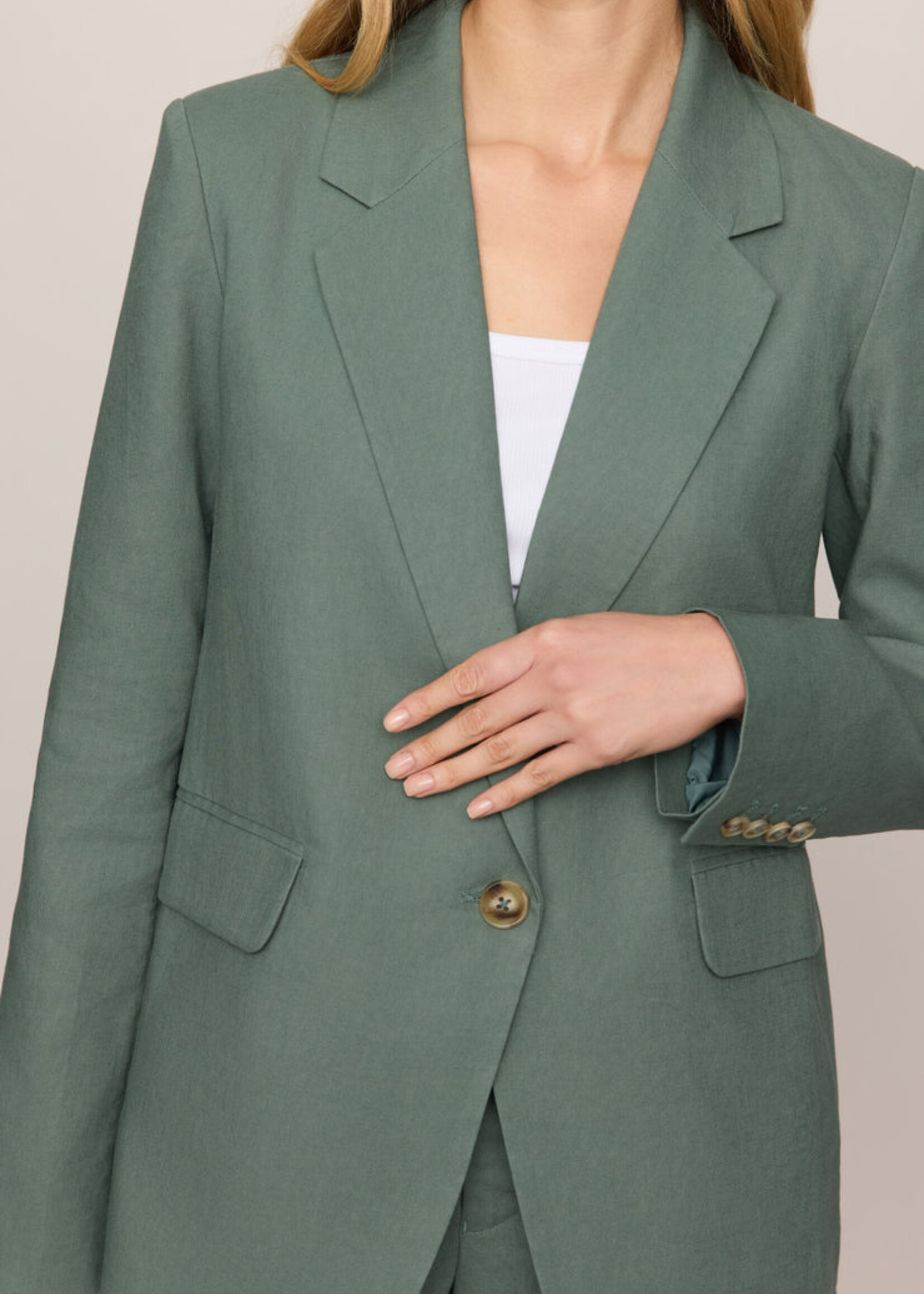 Z-Supply Z-Supply Blazer en Lin Evan - Everglade