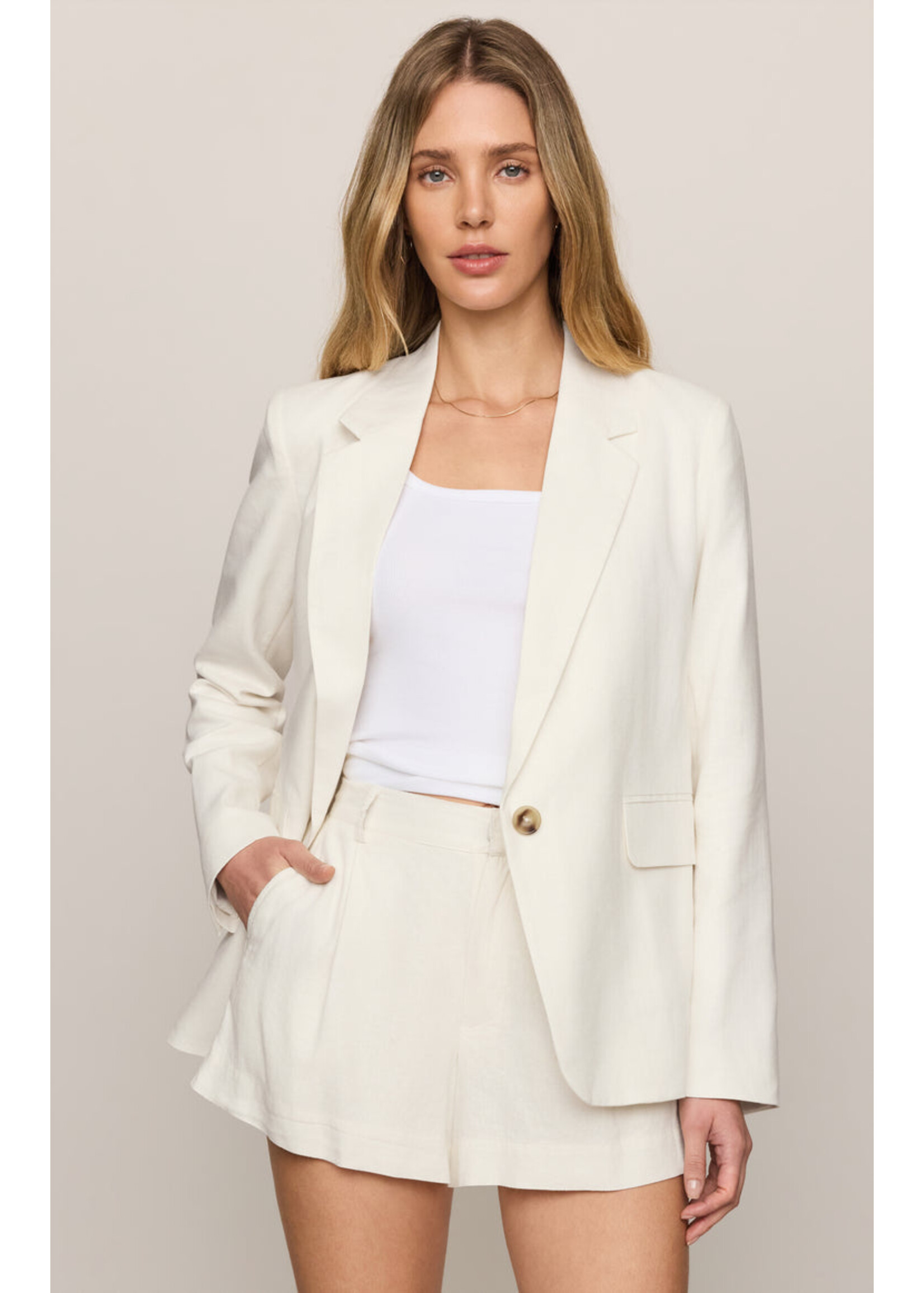 Z-Supply Z-Supply Evan Linen Blazer - Cloud