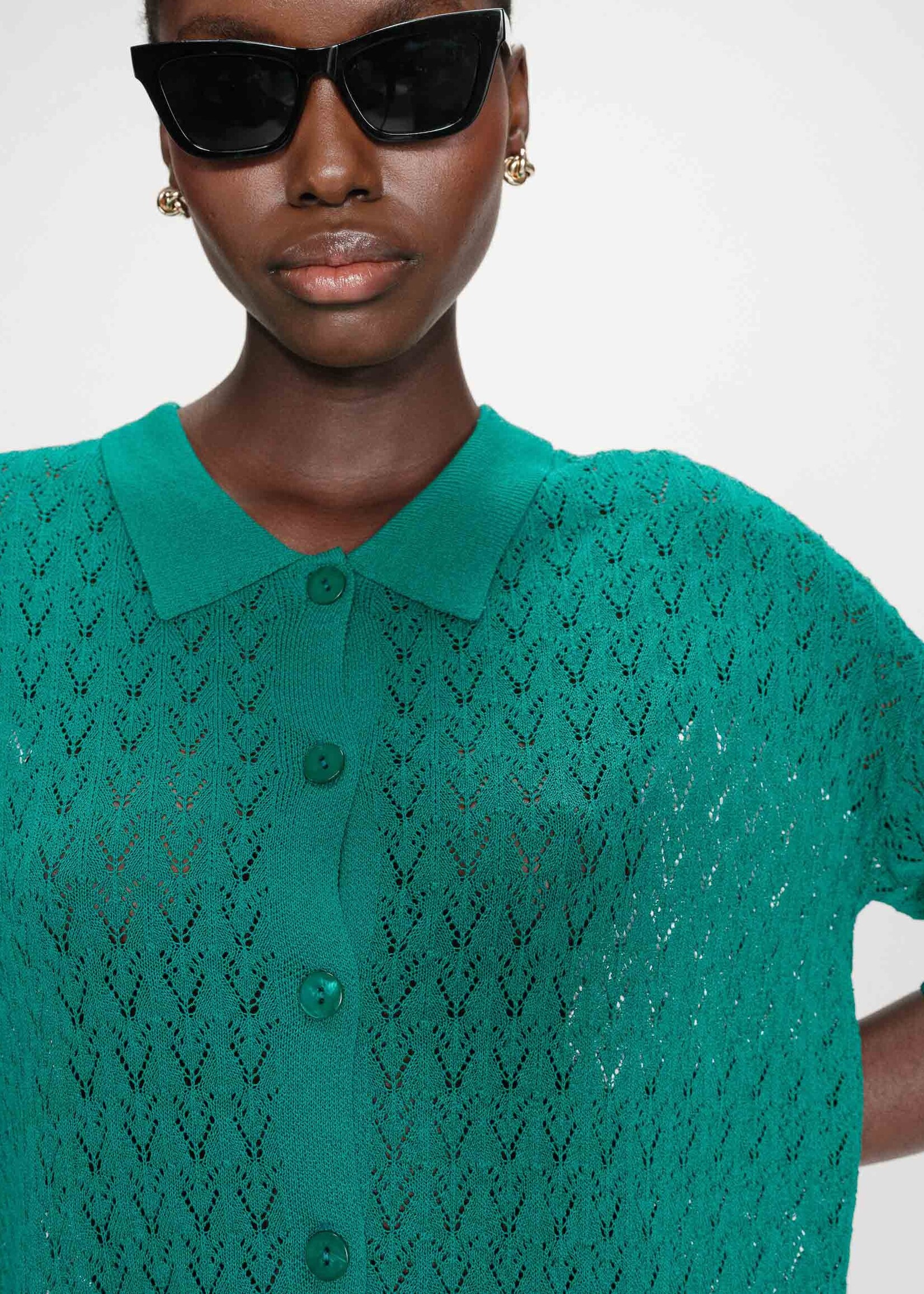 Grace and Mila Grace & Mila Vadim Cardigan - Vert